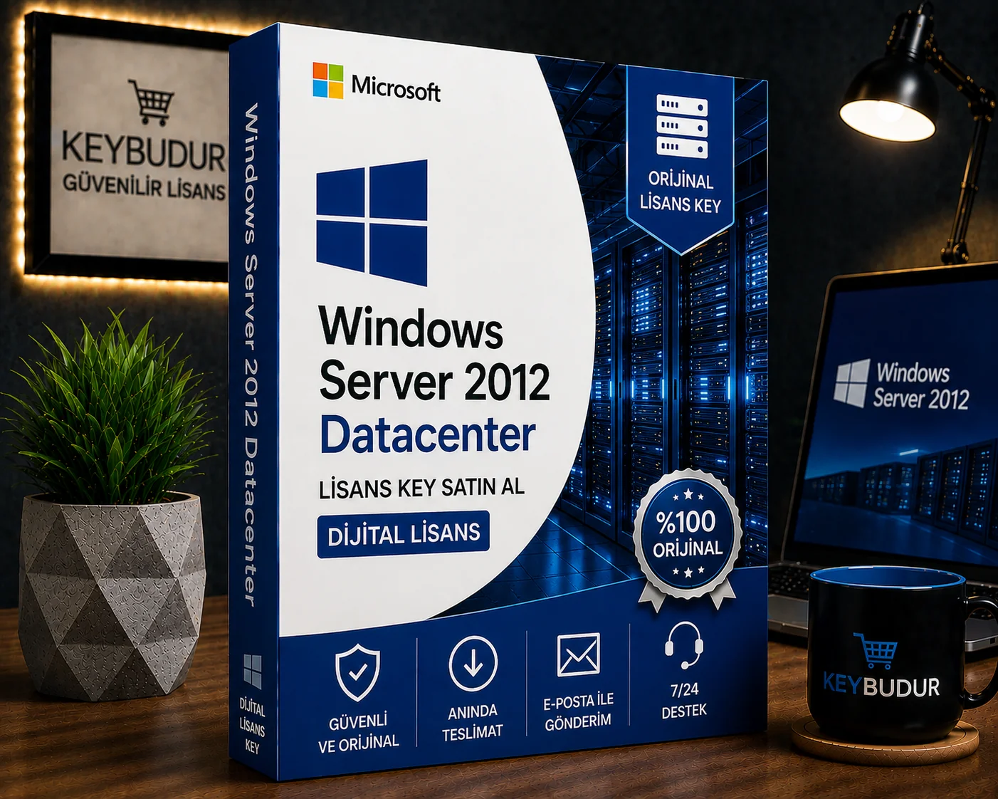 Windows Server 2012 Datacenter Lisans Key Satın Al | Dijital Lisans