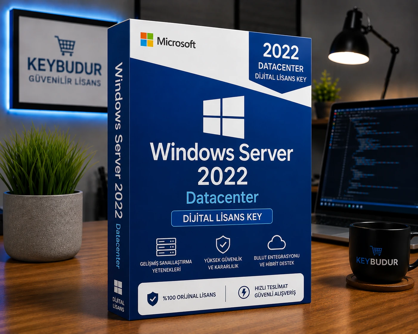 Windows Server 2022 Datacenter Dijital Lisans Key Satın Al