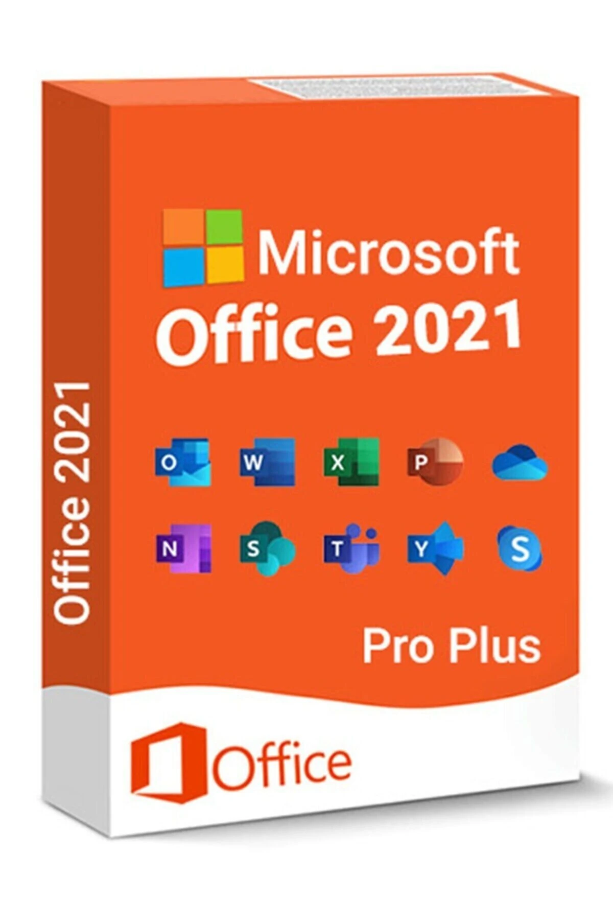 Office 2021 Pro Plus Retail FPP Kurumsal Dijital Lisans Anahtarı Süresiz