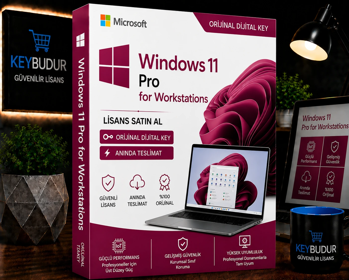 Windows 11 Pro for Workstations Lisans Satın Al | Orijinal Dijital Key