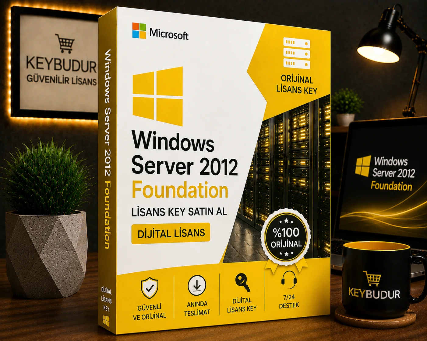 Windows Server 2012 Foundation Lisans Key Satın Al | Dijital Lisans