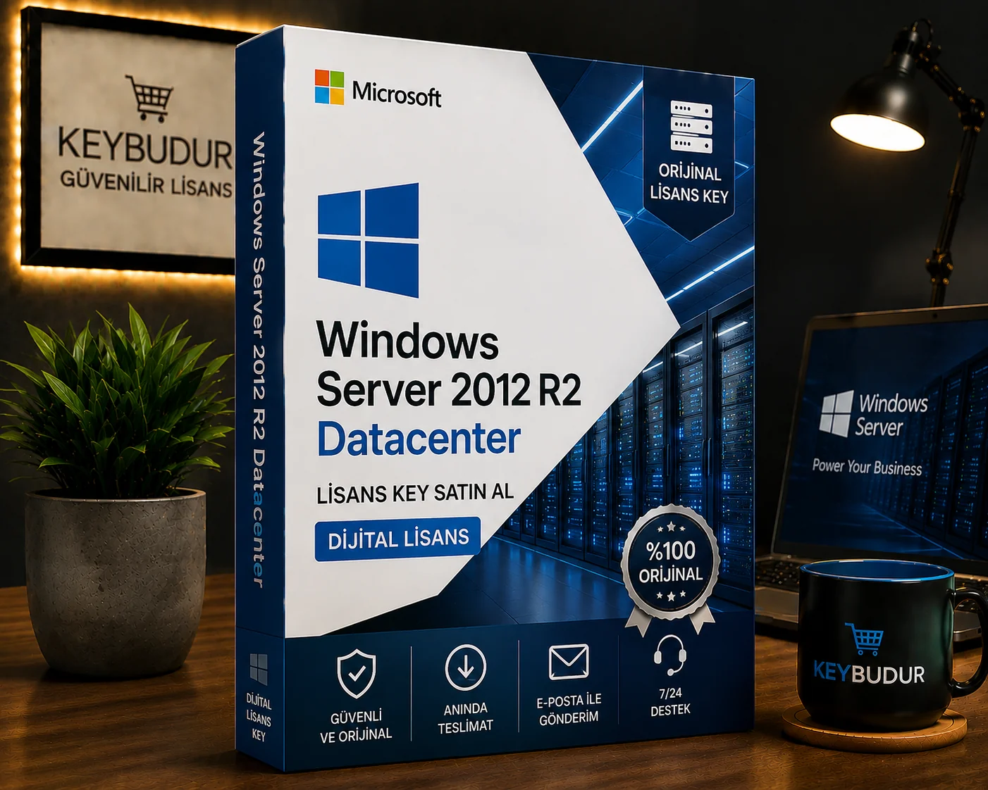 Windows Server 2012 R2 Datacenter Lisans Key Satın Al | Dijital Lisans
