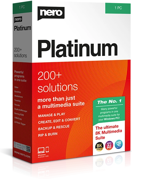 Nero Platinum Suite'i 1 Yıllık Nero Lisans Anahtarı