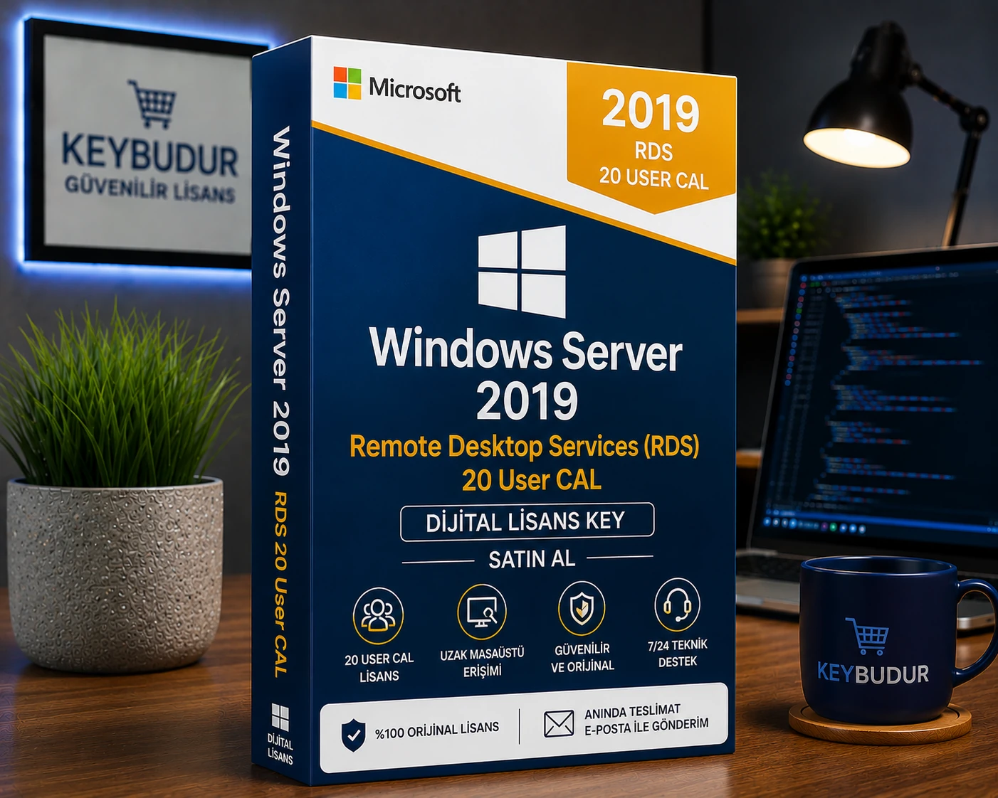 Windows Server 2019 Remote Desktop Services (RDS)20 User CALL