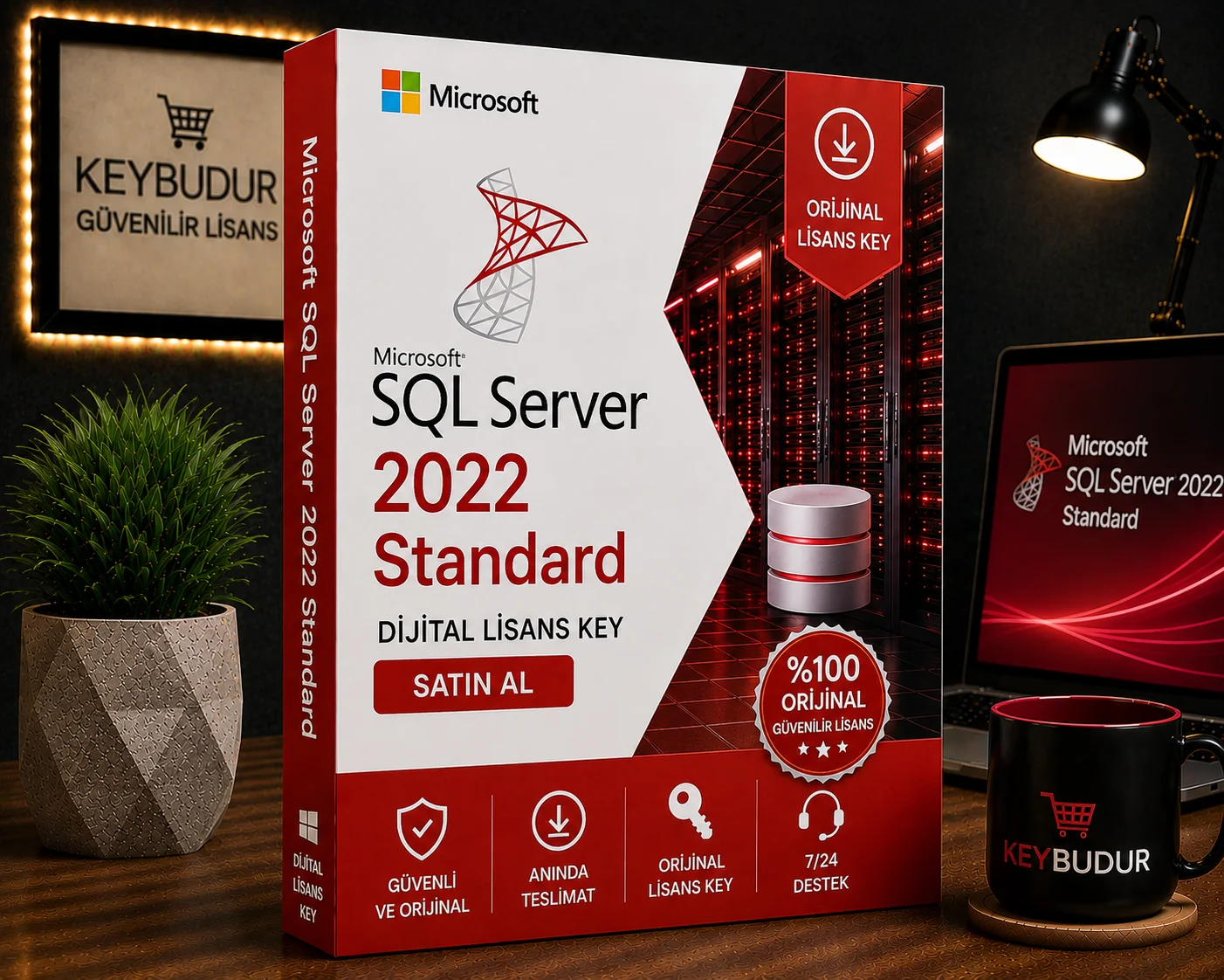 Microsoft SQL Server 2022 Standard Dijital Lisans Key Satın Al