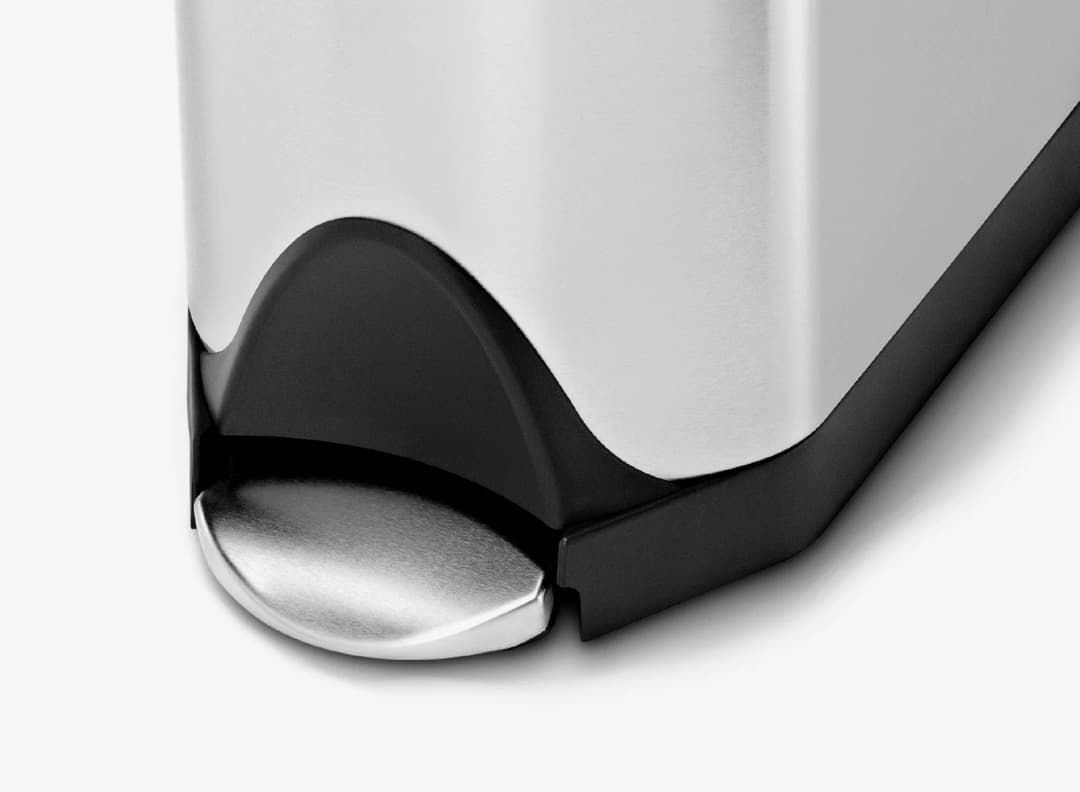 Simplehuman | 30L Kelebek · Çöp Kutusu · Paslanmaz Çelik · Mat · CW1824 - guruhomestore (TR) CW1824-2_kelebek_pedal_18L_simplehuman-guruhomestore