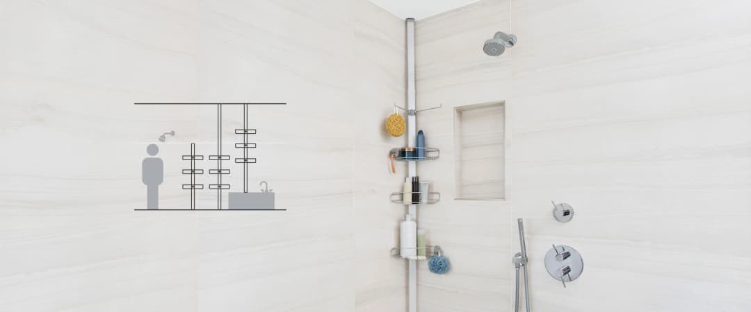 BT1109_1_simplehuman-ayarlanabilir_dus_rafi_gerginlik_ayarli-guruhomestore-tr
