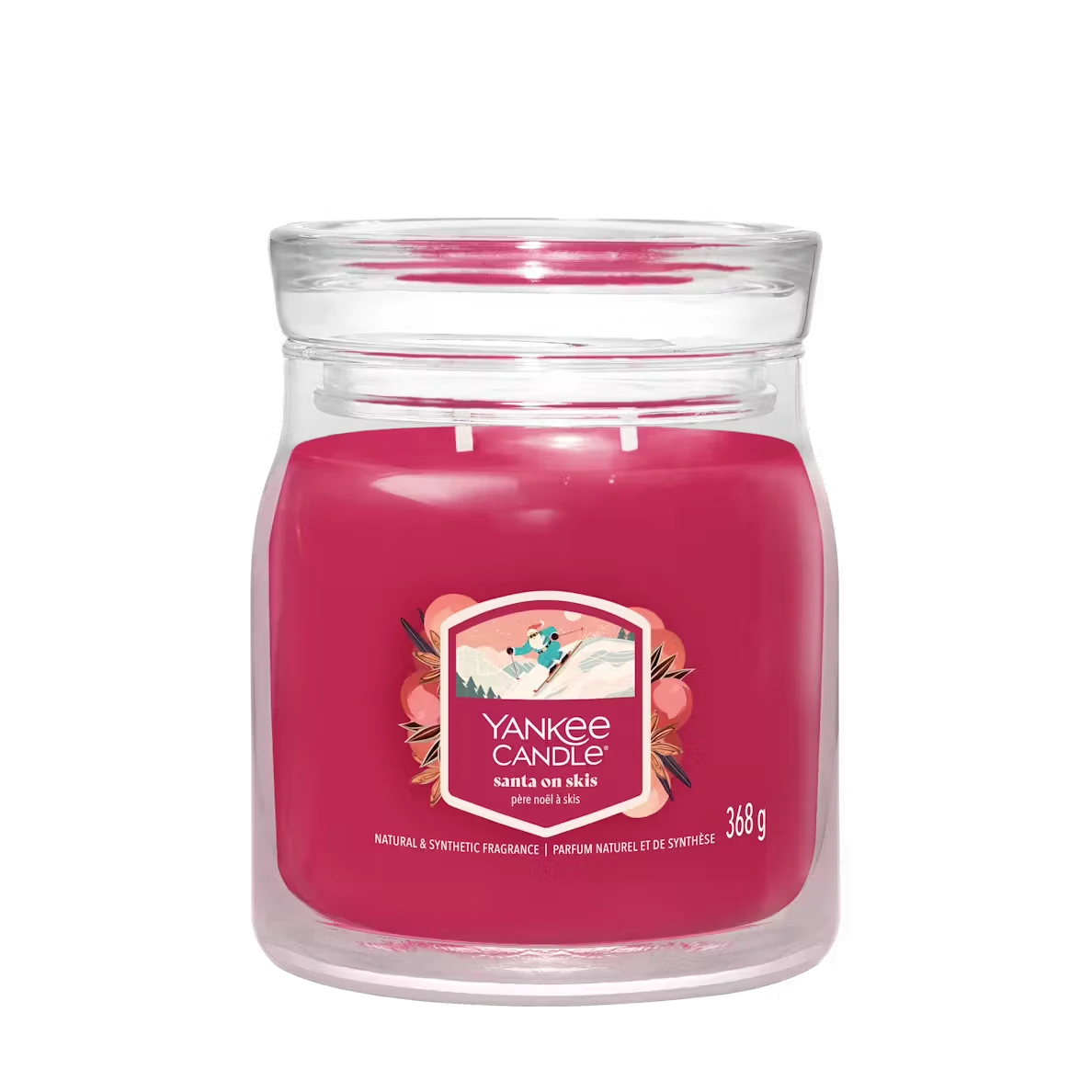 Santa on Skis - Signature Orta Boy