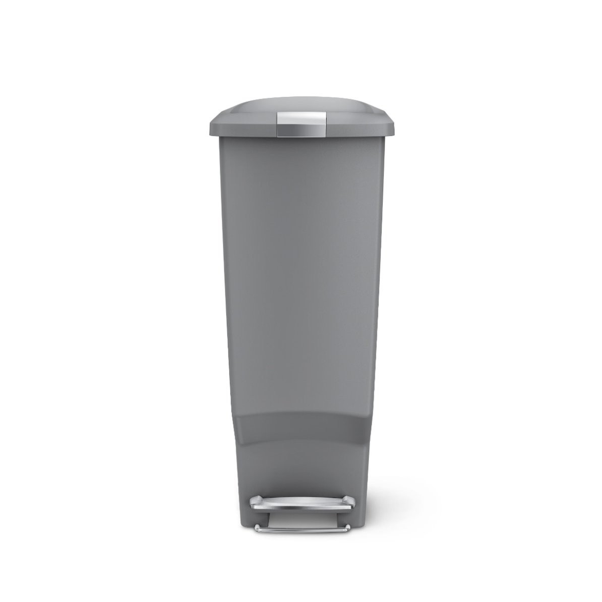 40L Slim · Pedallı Plastik · Çöp Kutusu - Gri