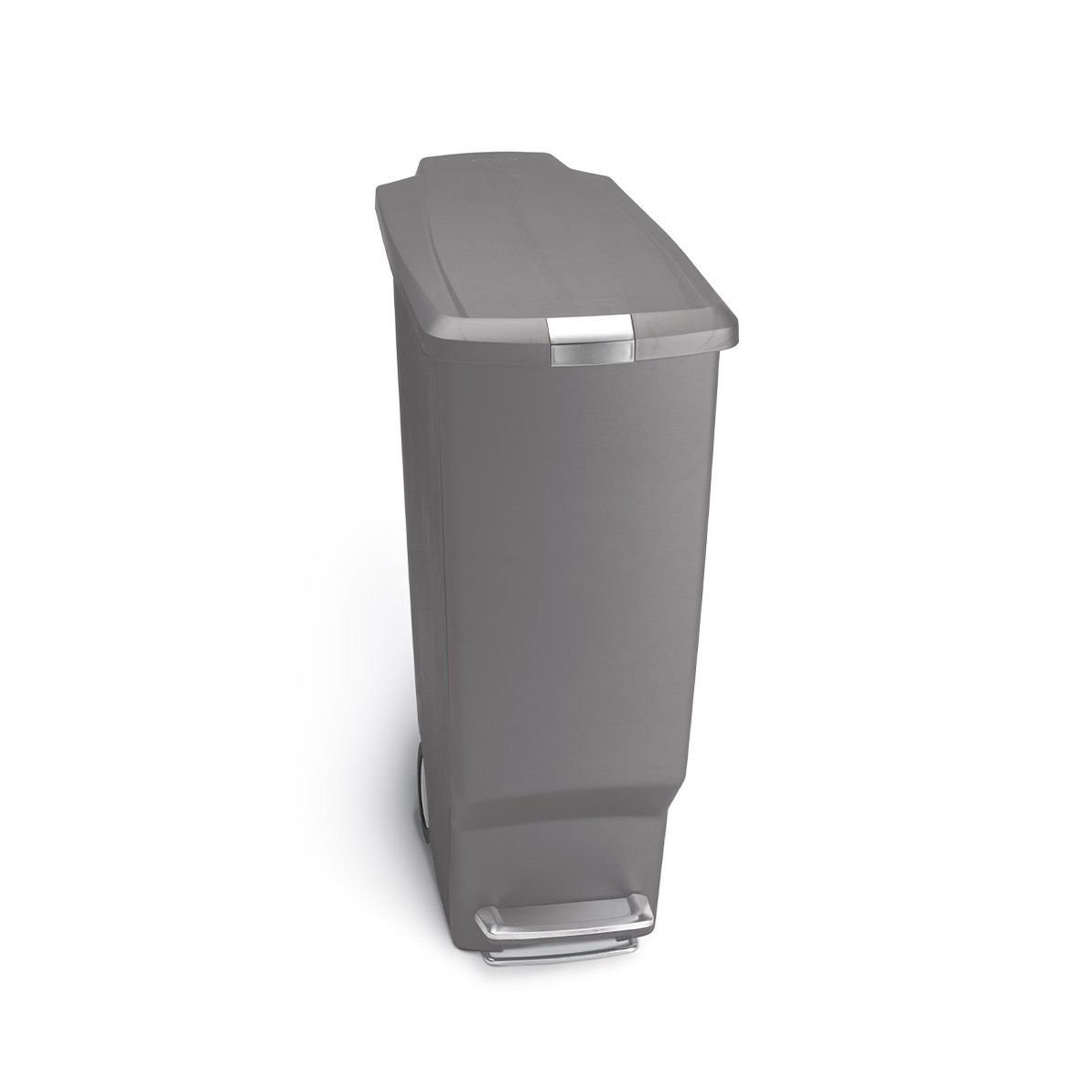 40L Slim · Pedallı Plastik · Çöp Kutusu - Gri