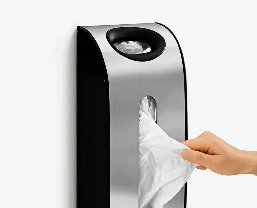 simplehuman | Alışveriş Poşeti · Dispenser · Duvara Monte · KT1166 - guruhomestore (TR) KT1166_1_alisveris_poseti_dispenser_simplehuman-guruhomestore-tr