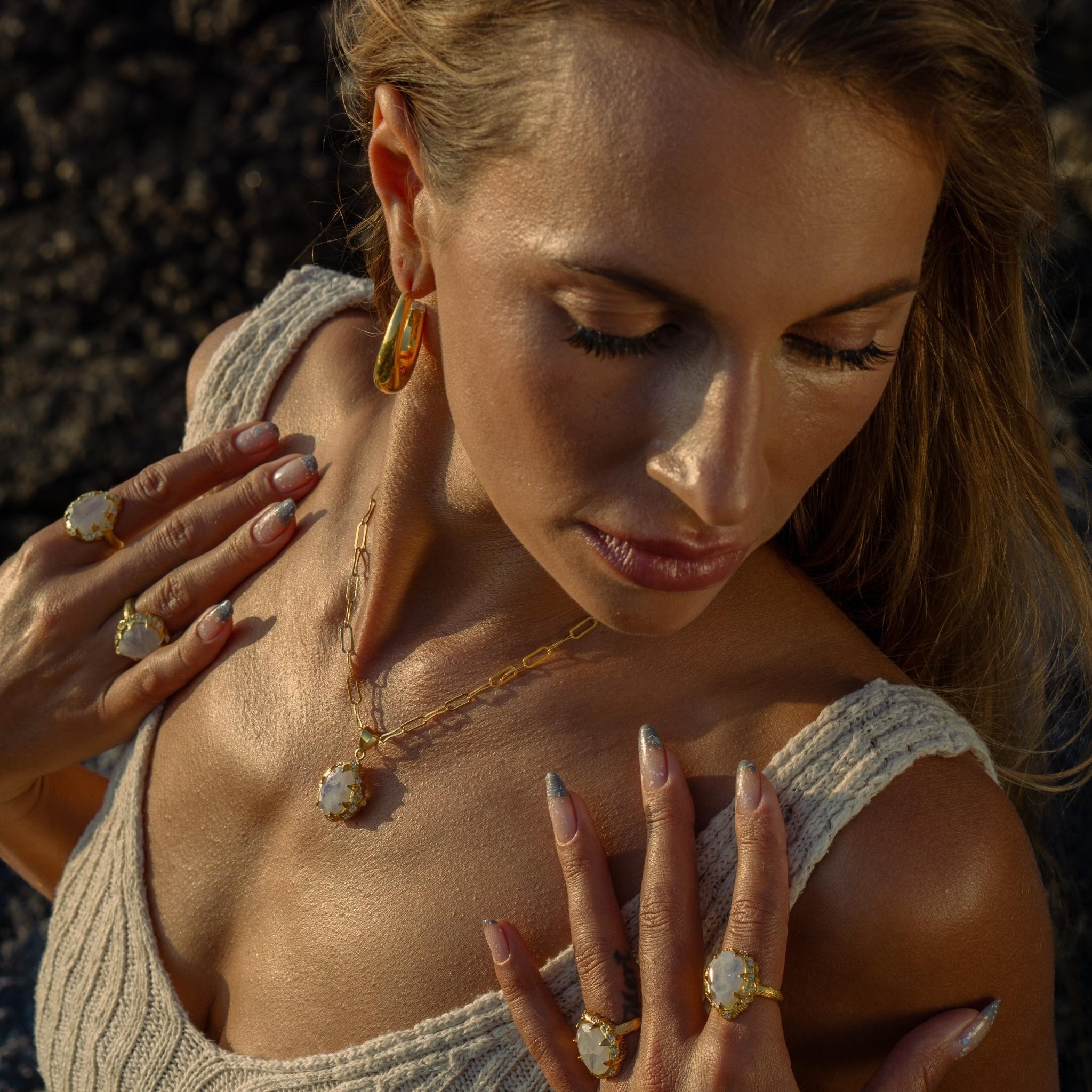 Moonstone Necklace