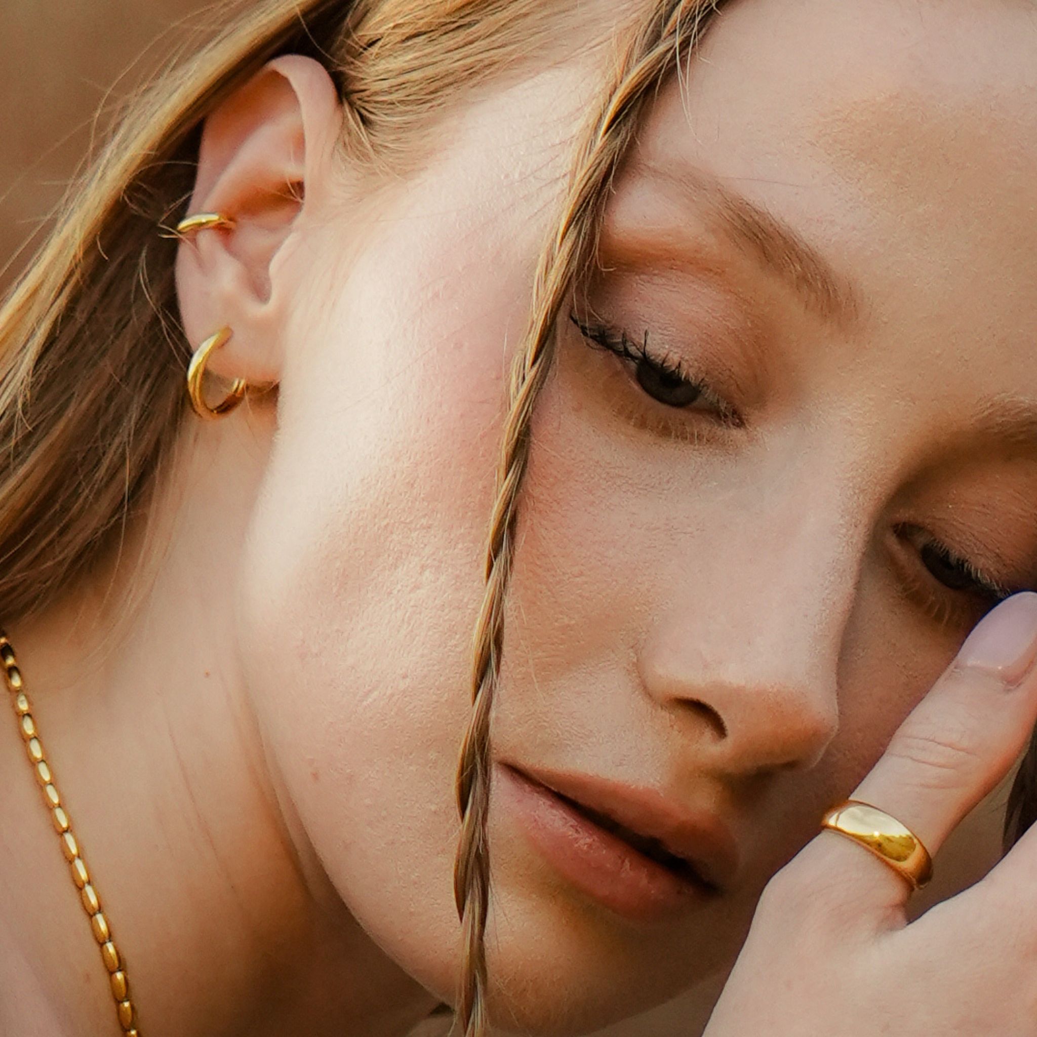 Infinity Hoop Earrings