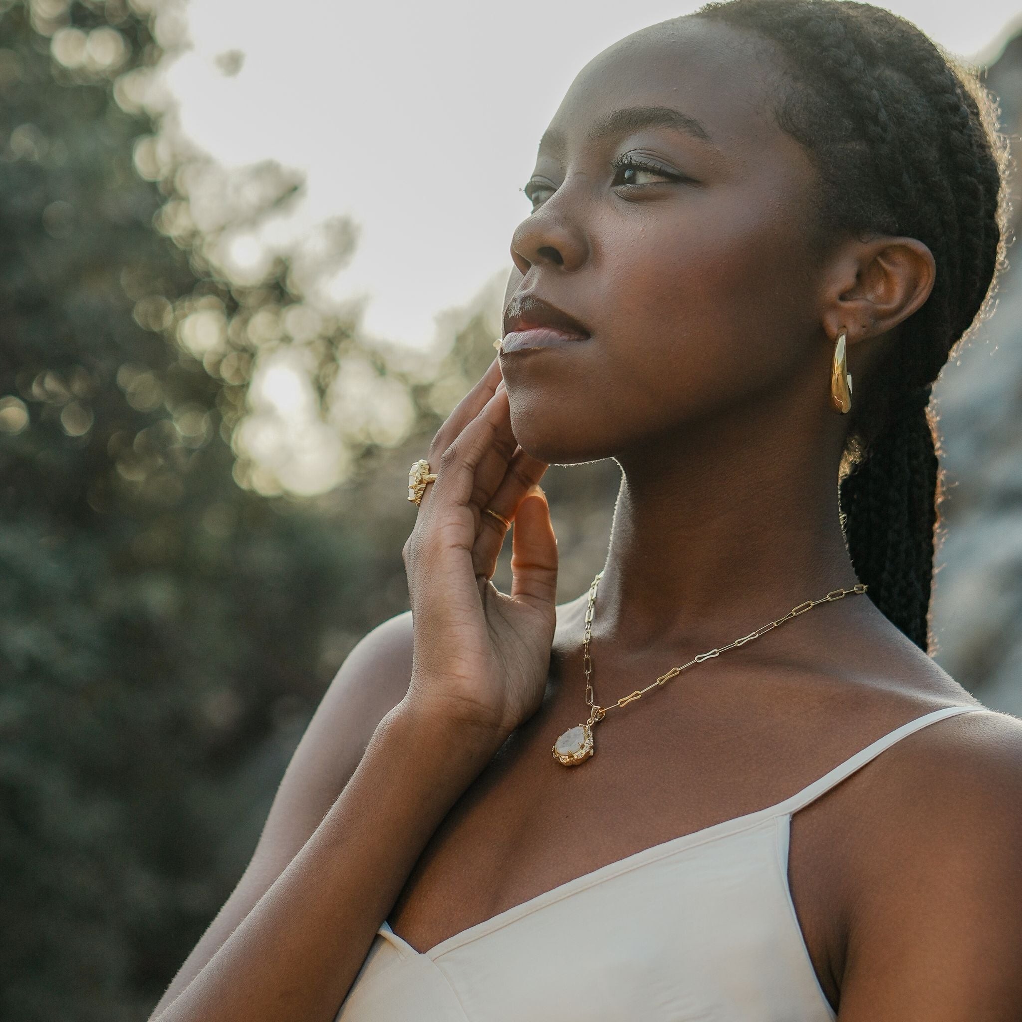 Moonstone Necklace