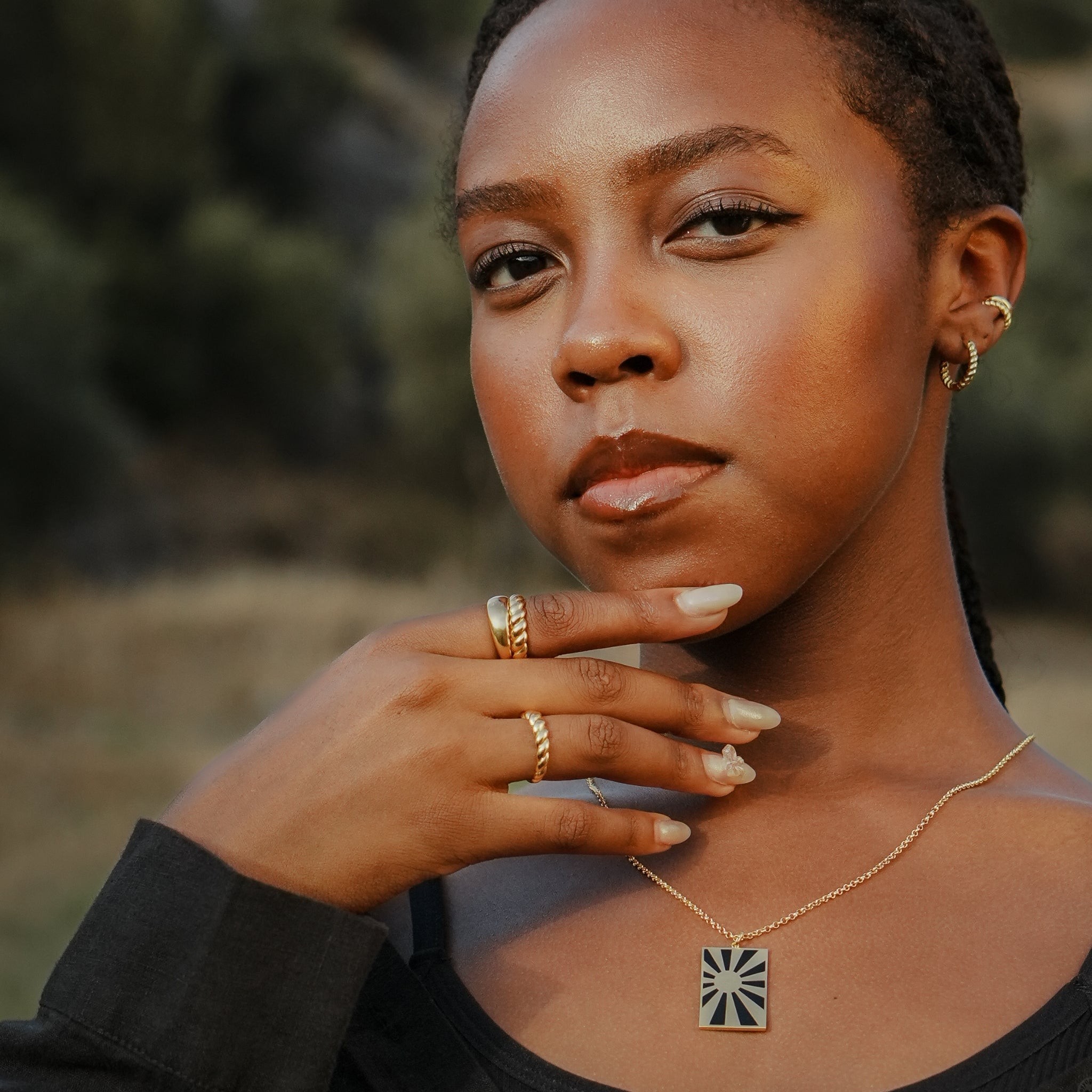 Swallowing The Sun Pendant Necklace