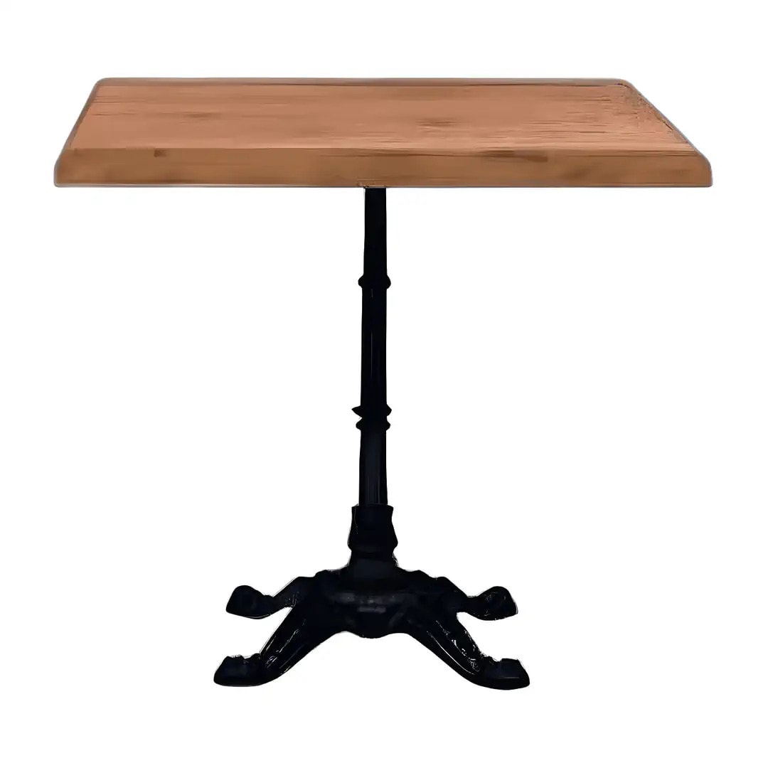 Hotel Restaurant Table Solid Wood Square
