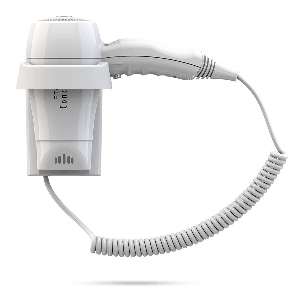 Hotel Type Hair Dryer Concept Flat