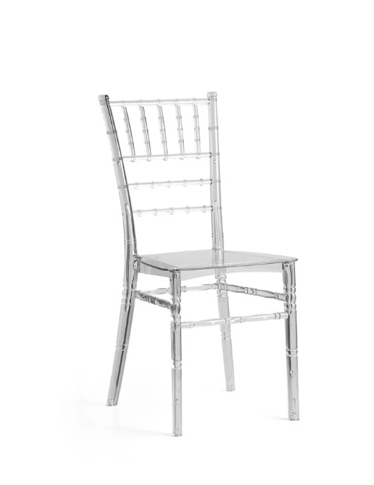 Hotel Wedding Chair Tiffany Transparent Polycarbonate