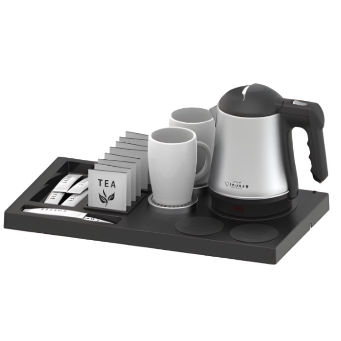 Welcome Tray with Kettle