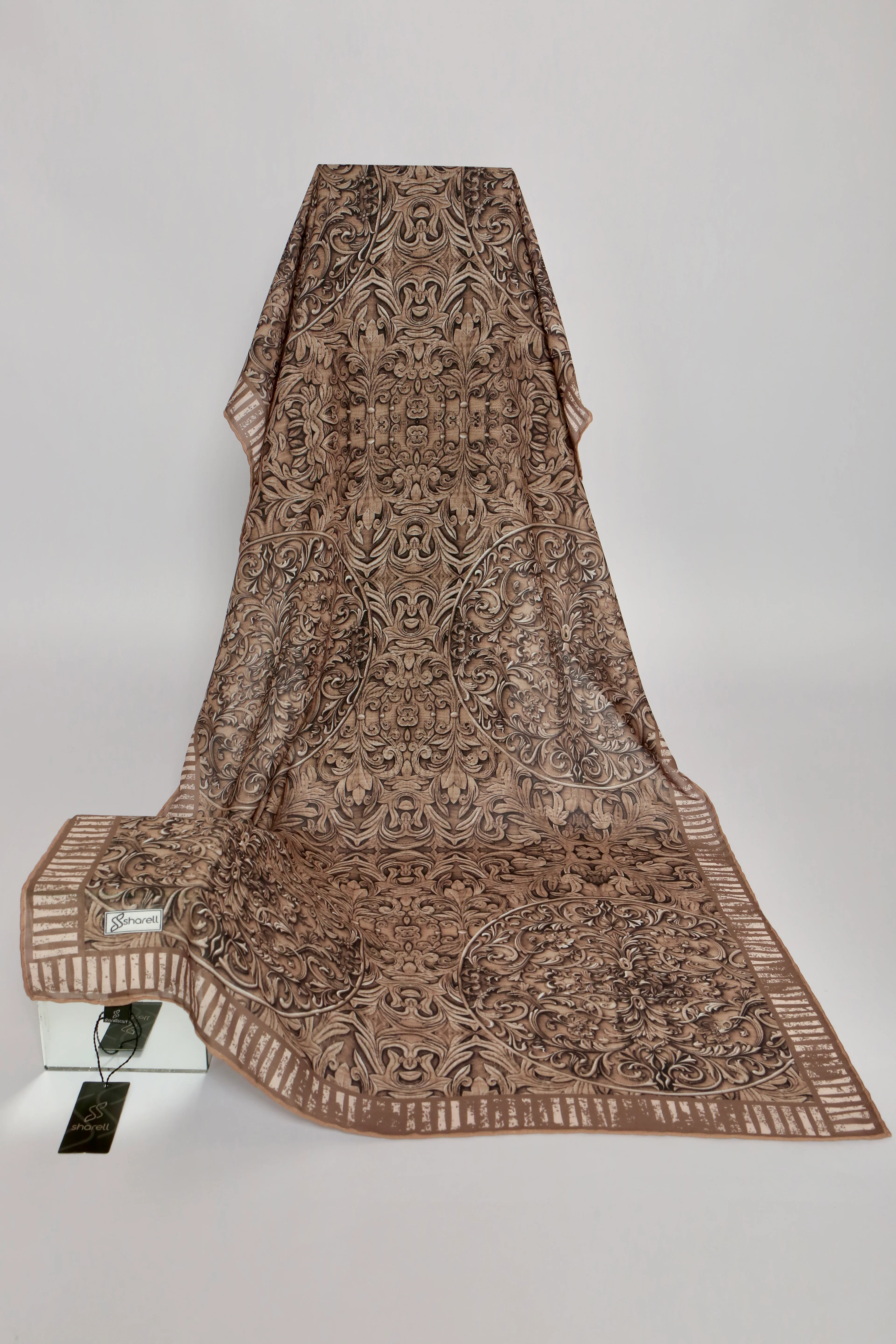 İMPERİAL DESEN RİBANA ŞAL