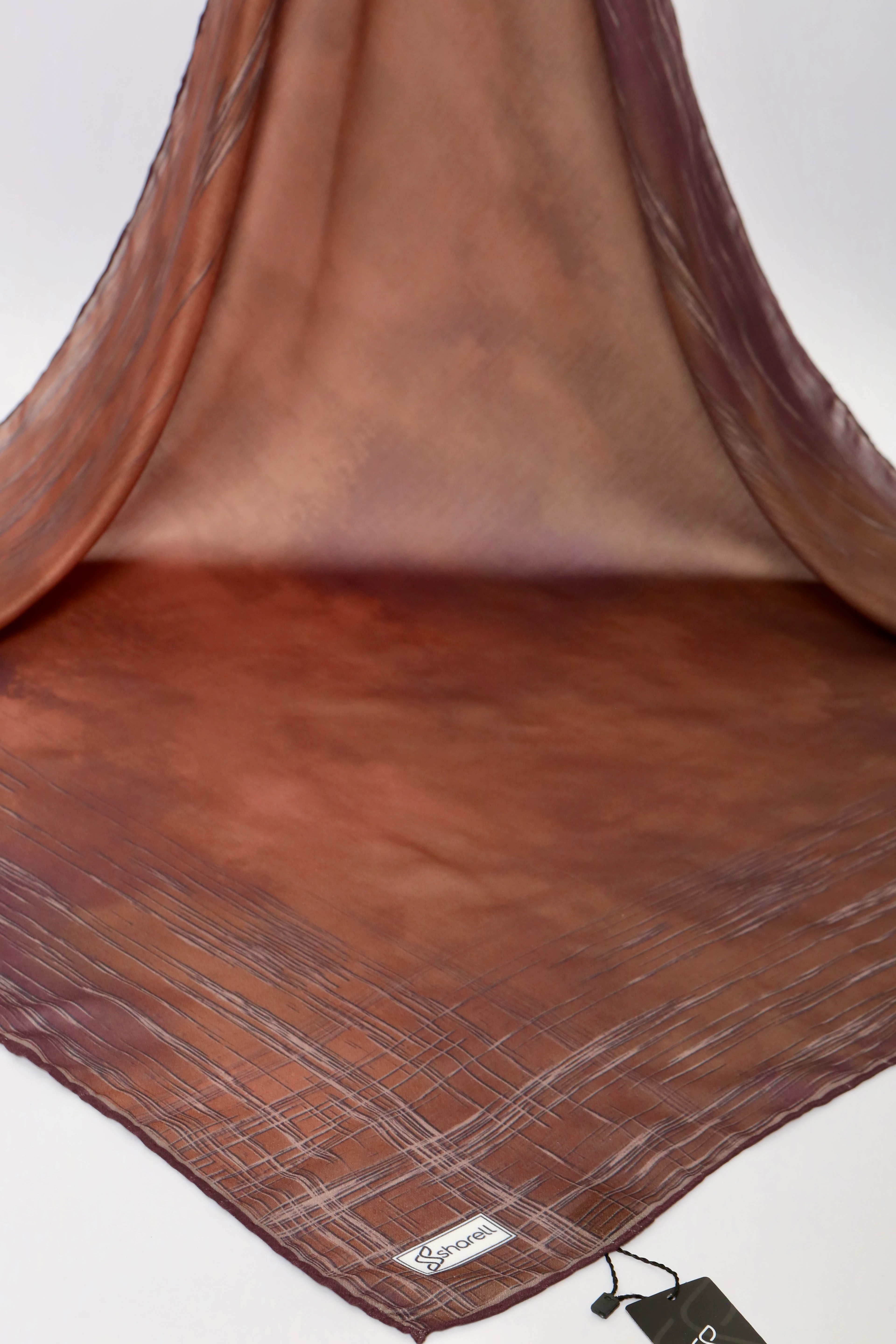 DE MORE EŞARP LUNARİS SERİSİ KESTANE KAHVE