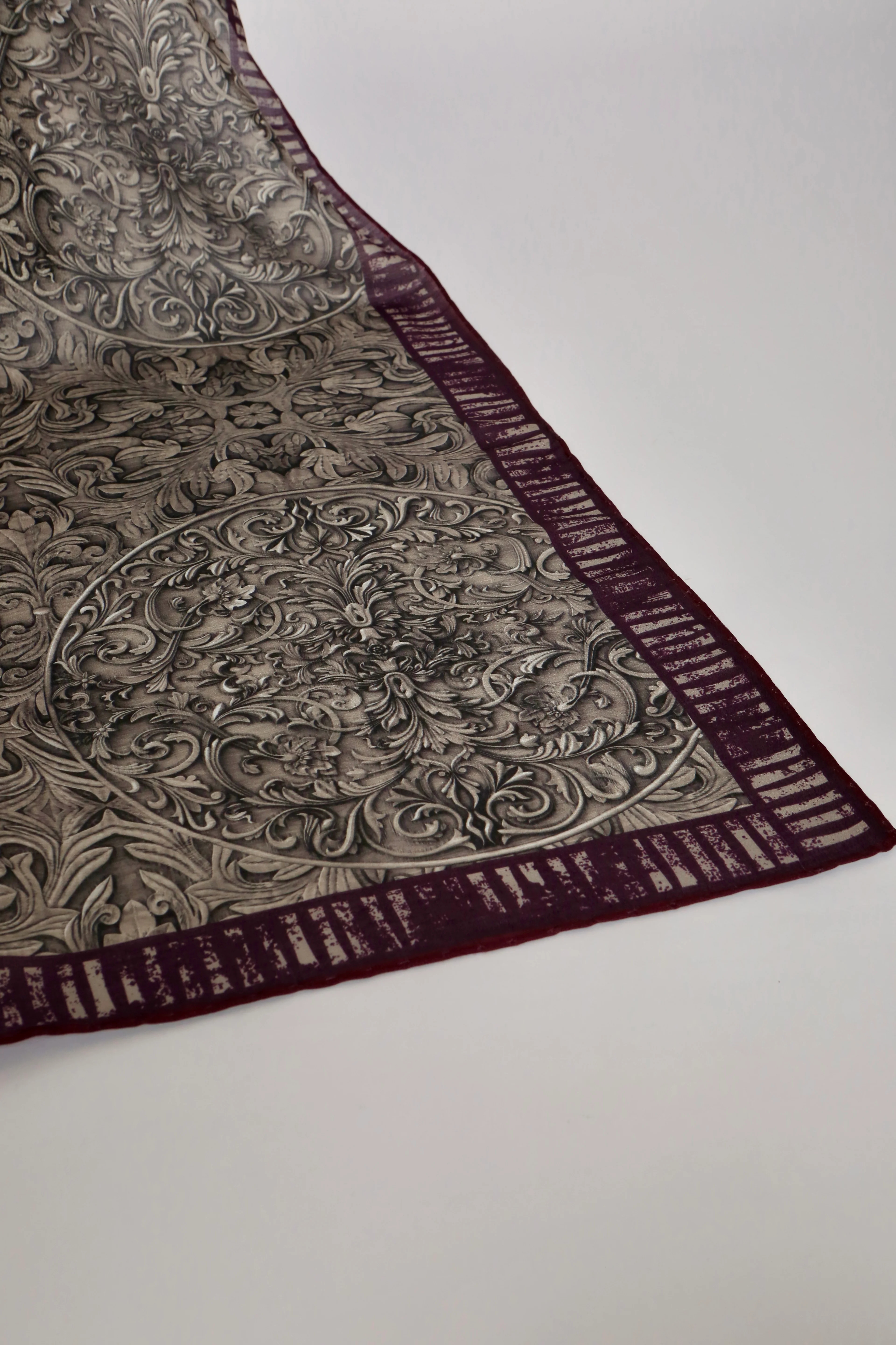 İMPERİAL DESEN RİBANA ŞAL