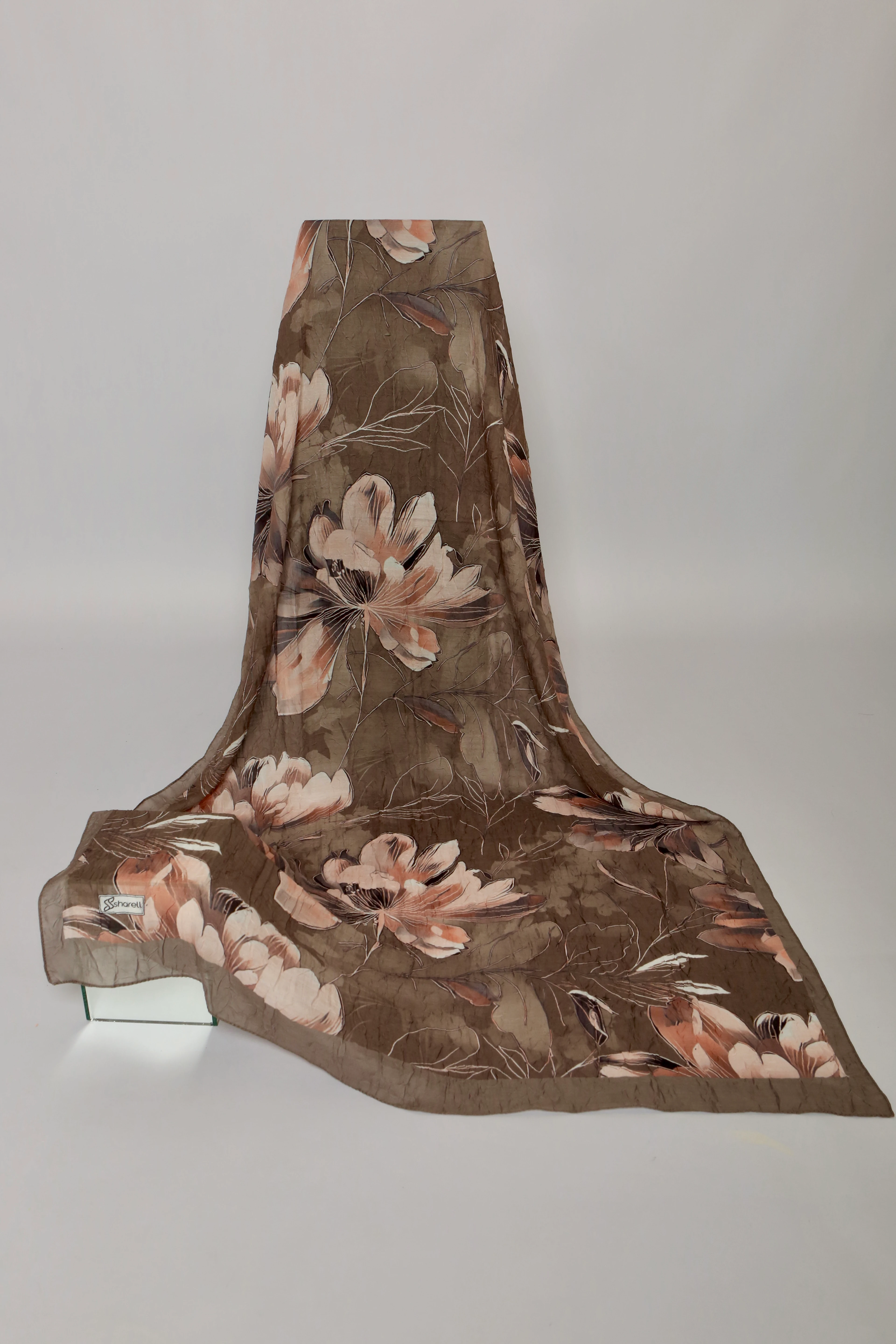 FLORA DESEN BAMBU KRAŞ ŞAL TOPRAK KAHVE