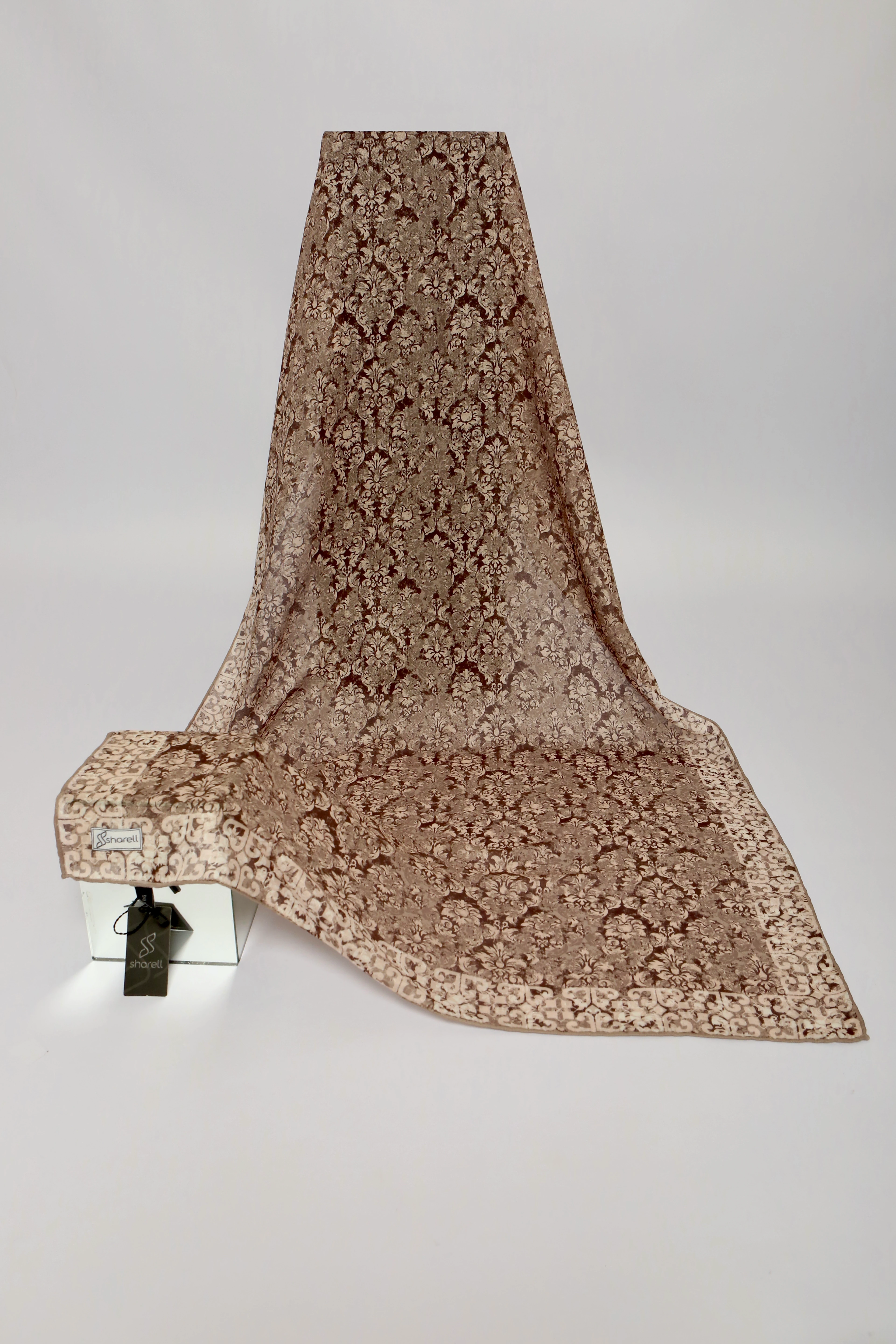 MAJESTE DESEN RİBANA ŞAL