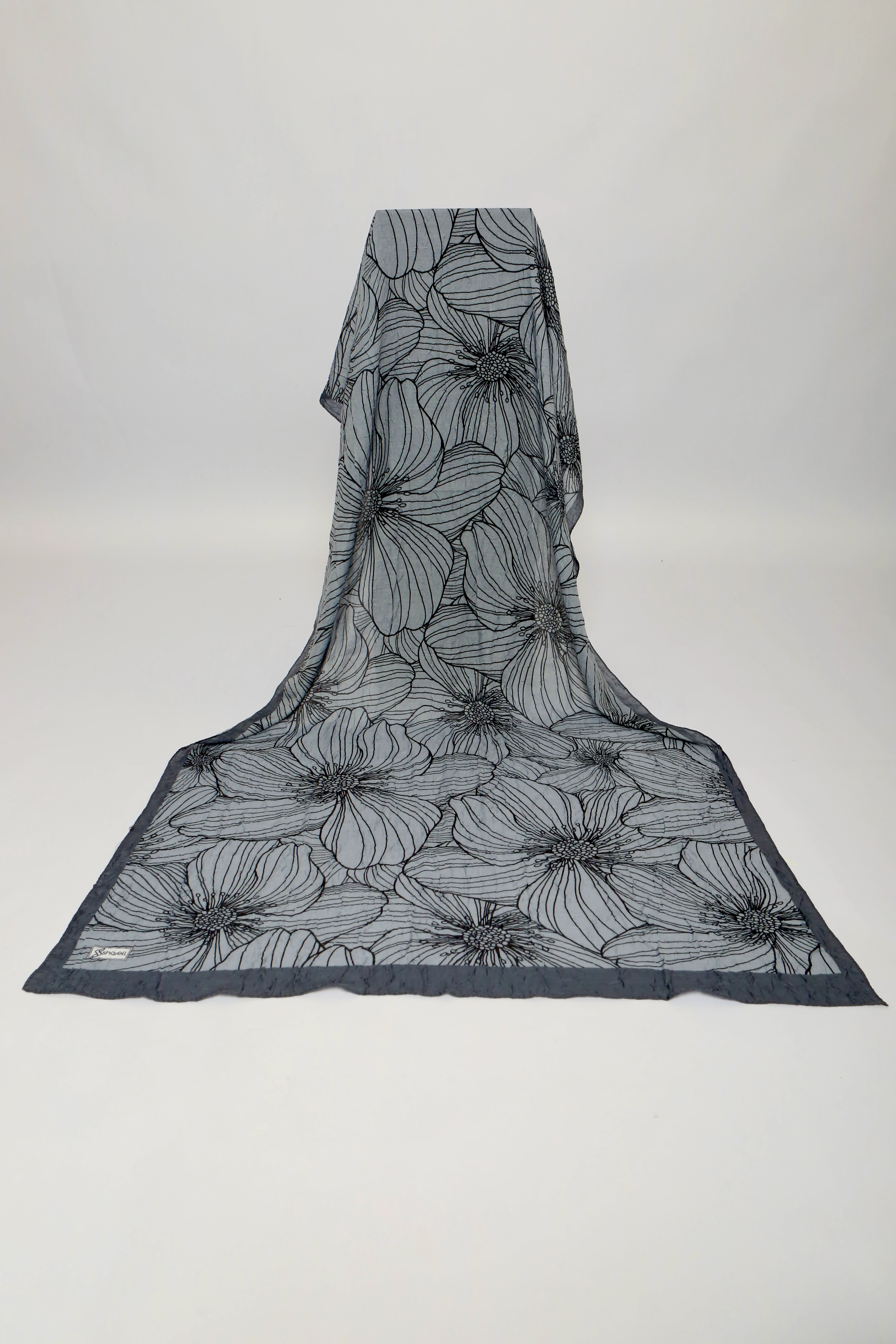 SERAFLORA DESEN BAMBU KRAŞ ŞAL GRİ