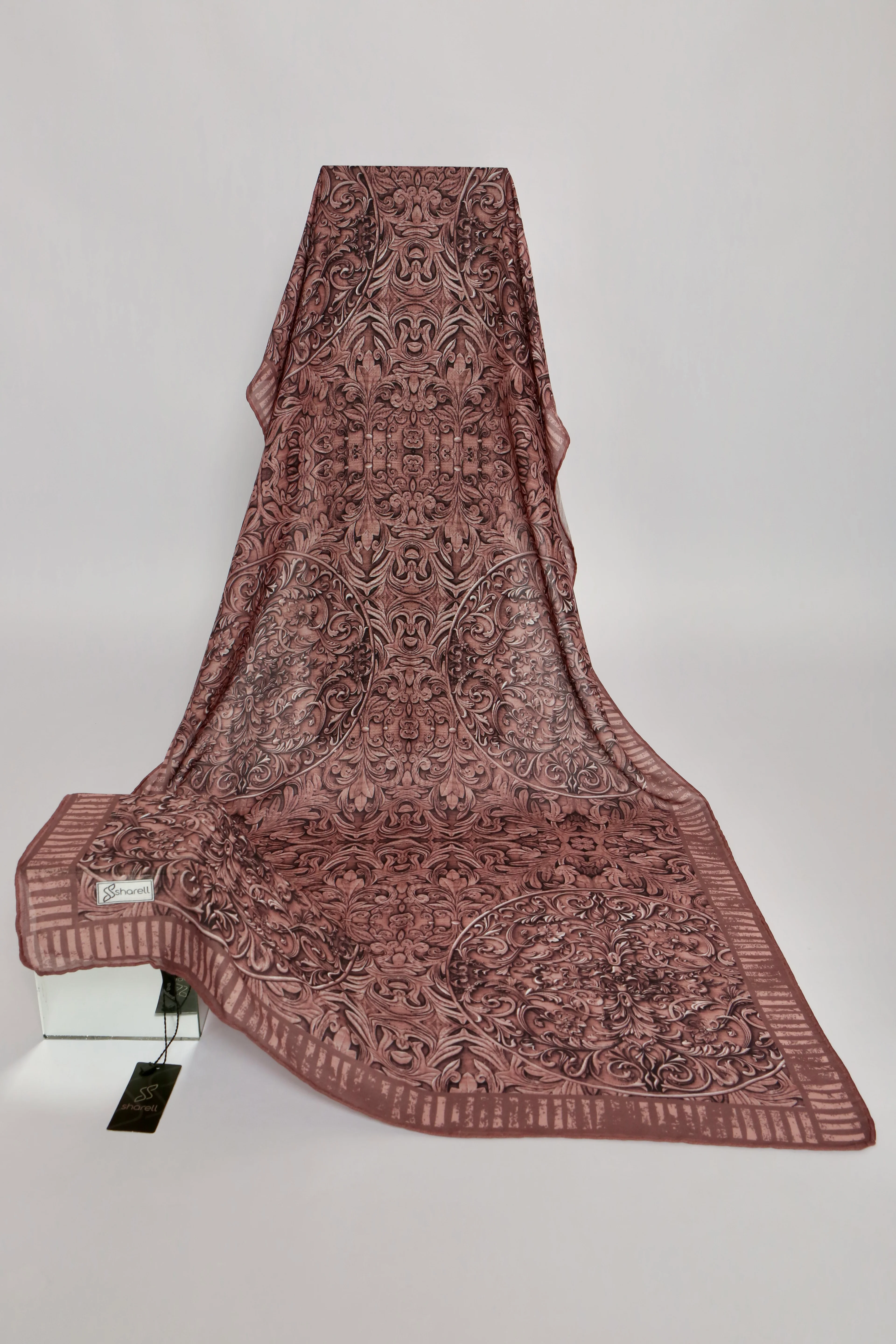 İMPERİAL DESEN RİBANA ŞAL