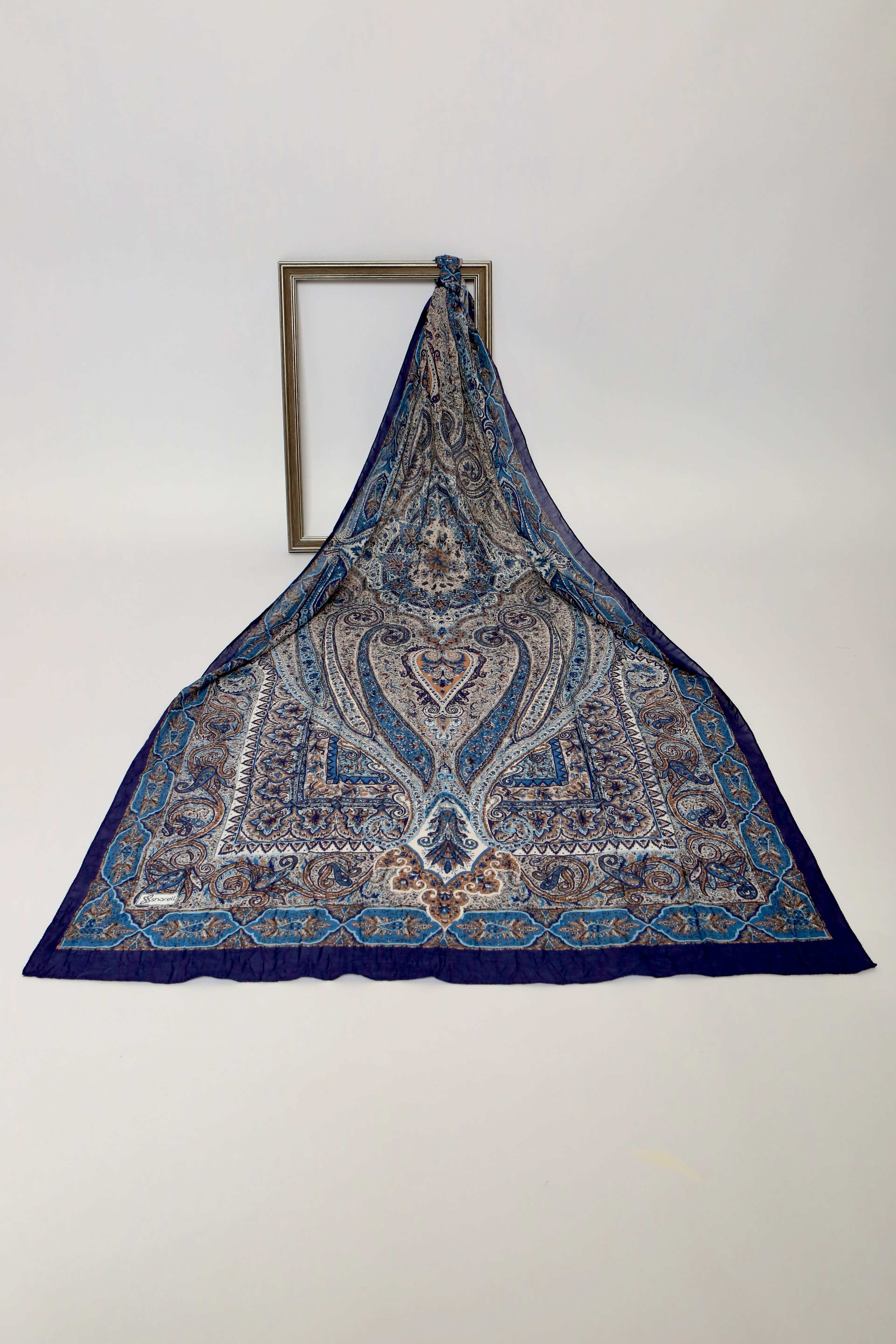 BAMBU KRAŞ ŞAL LACİVERT KOLEKSİYONU