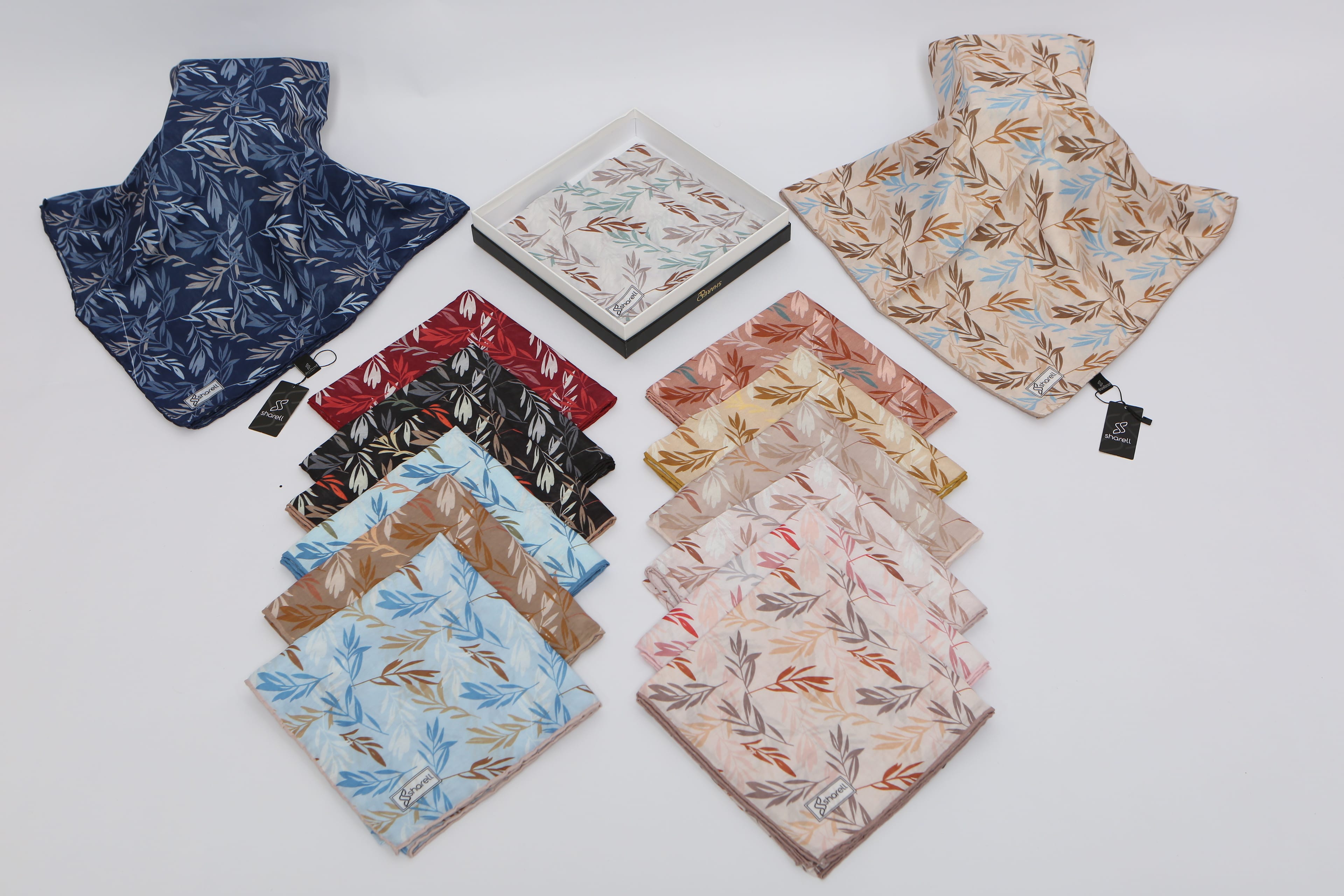 SHARELL LAVİA DESEN SOFT EŞARP