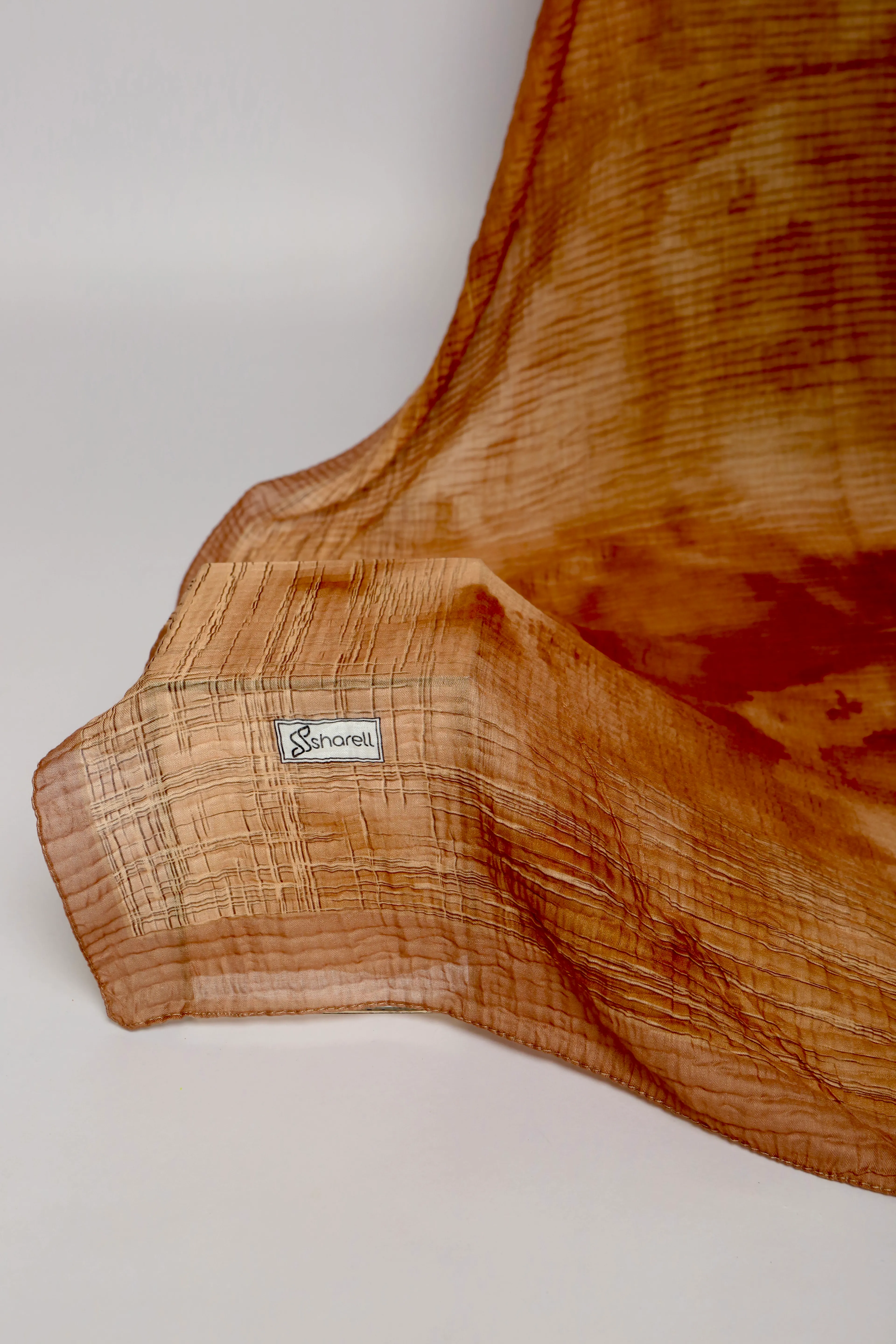 LUMEN DESEN MÜSLİN ŞAL TARÇIN