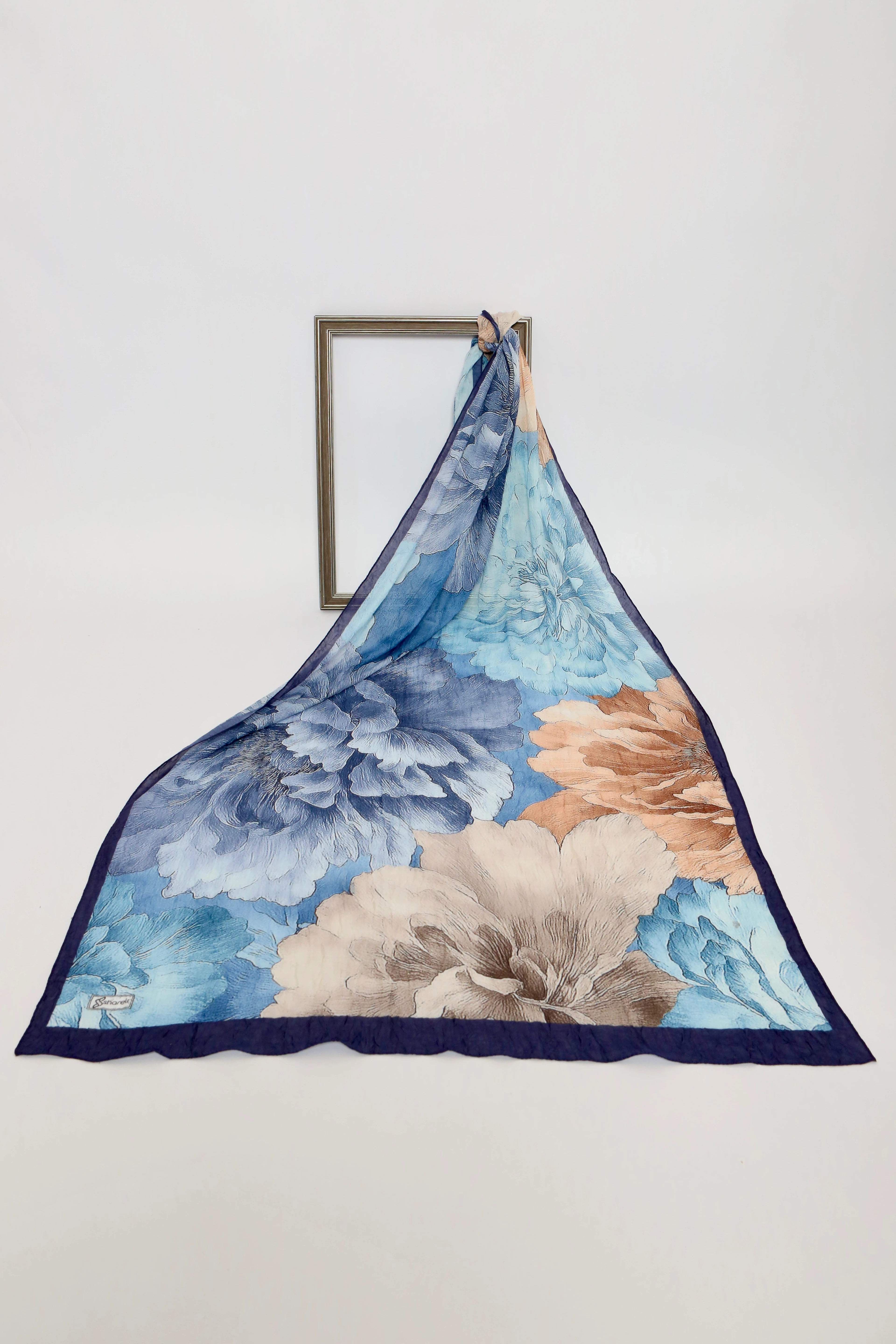 BAMBU KRAŞ ŞAL LACİVERT KOLEKSİYONU