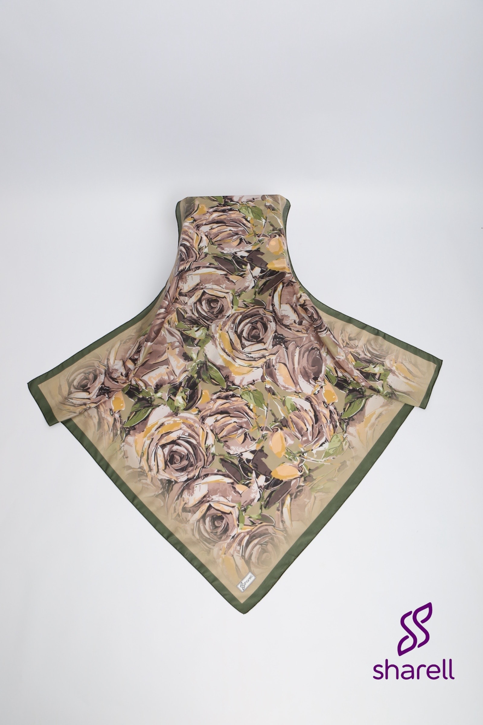 SHARELL SKYFALL ROSES DESEN SOFT EŞARP
