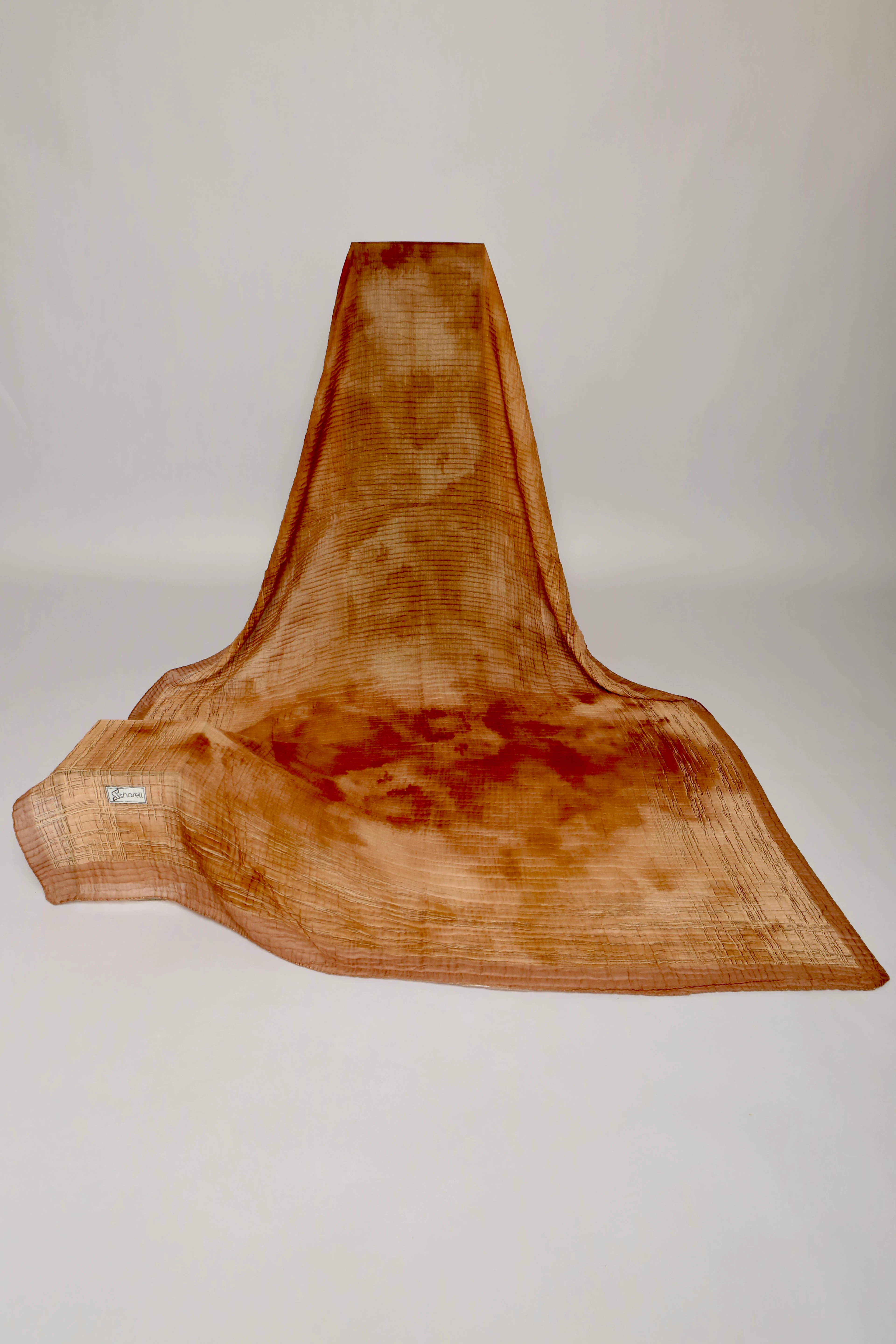 LUMEN DESEN MÜSLİN ŞAL TARÇIN