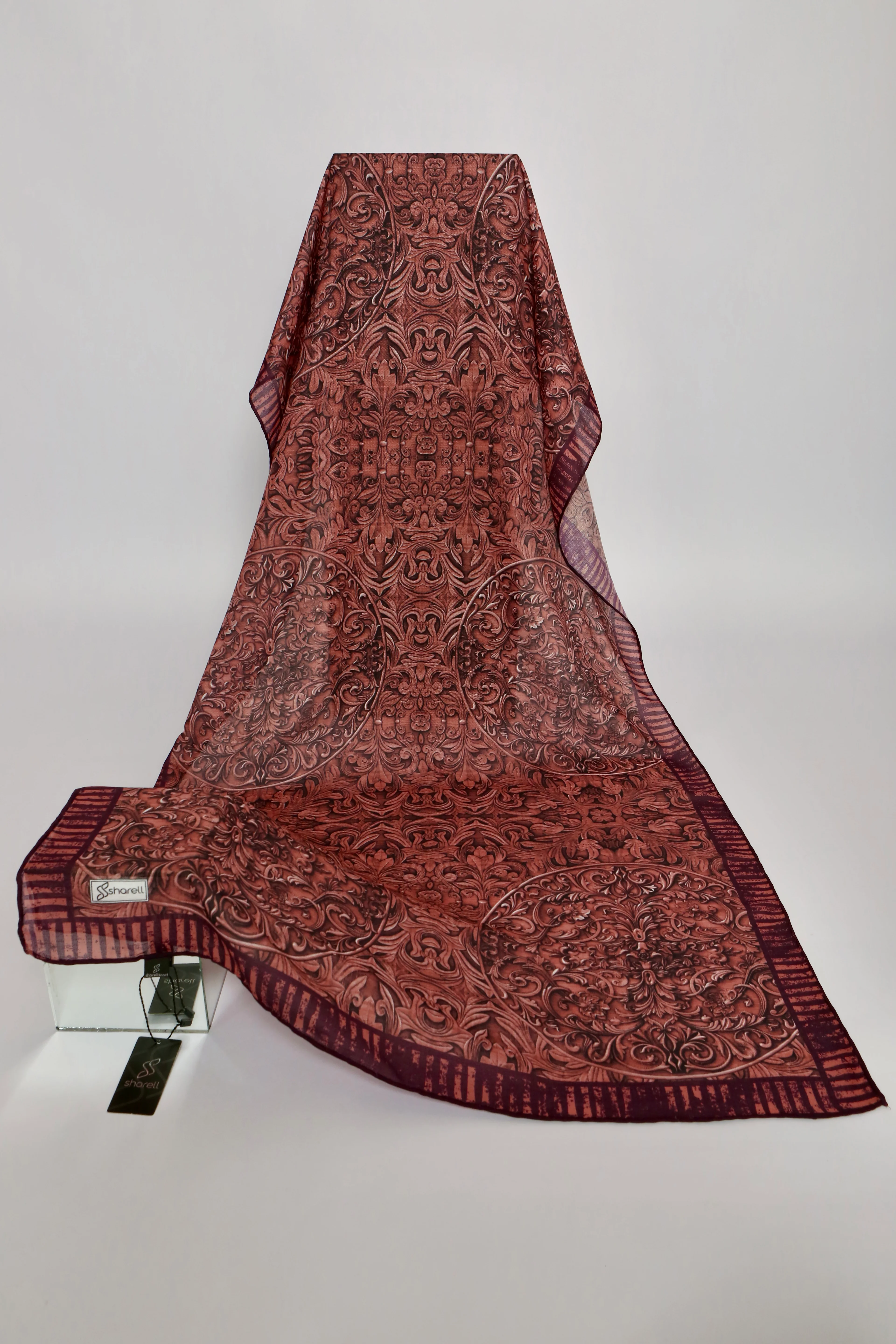 İMPERİAL DESEN RİBANA ŞAL