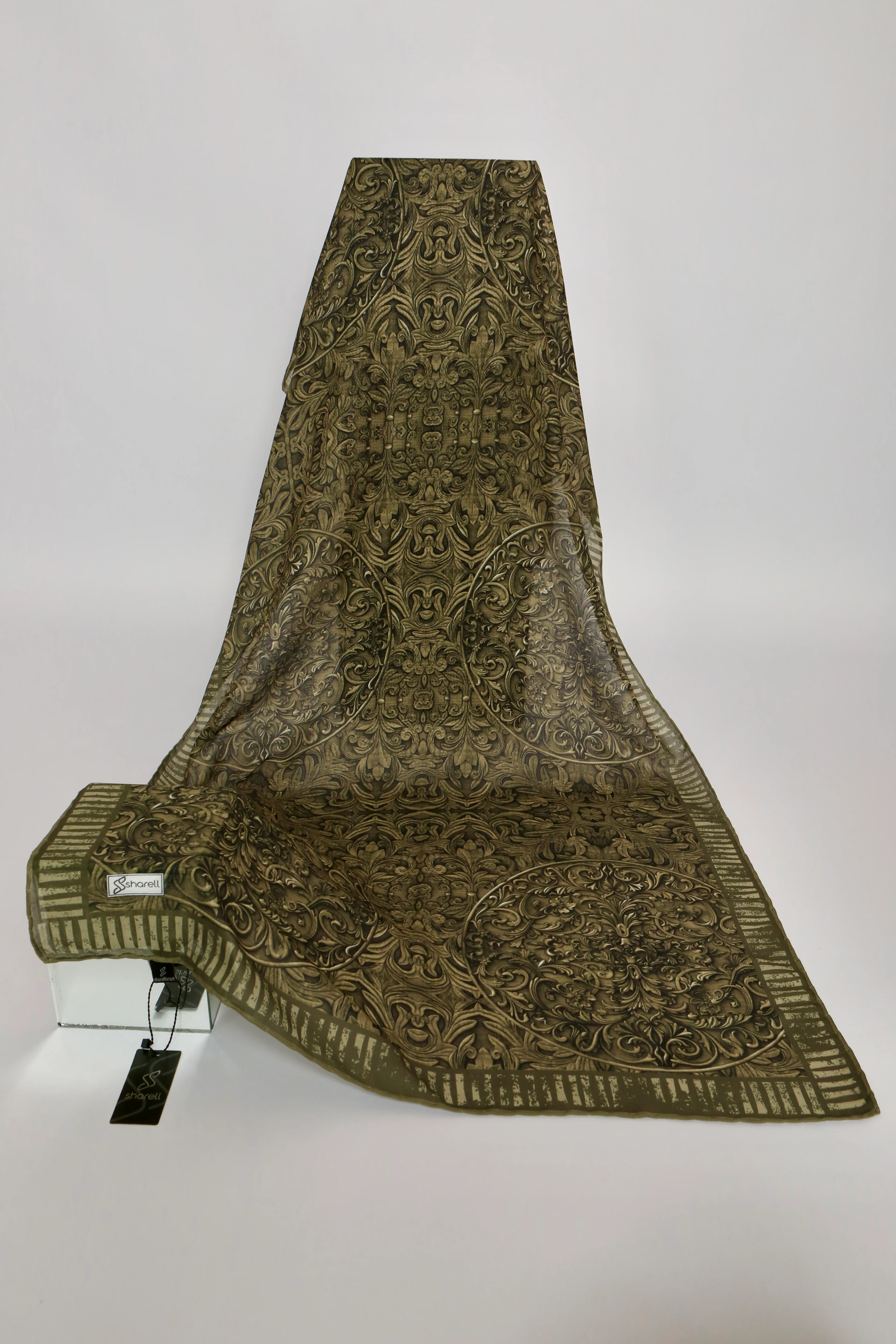 İMPERİAL DESEN RİBANA ŞAL