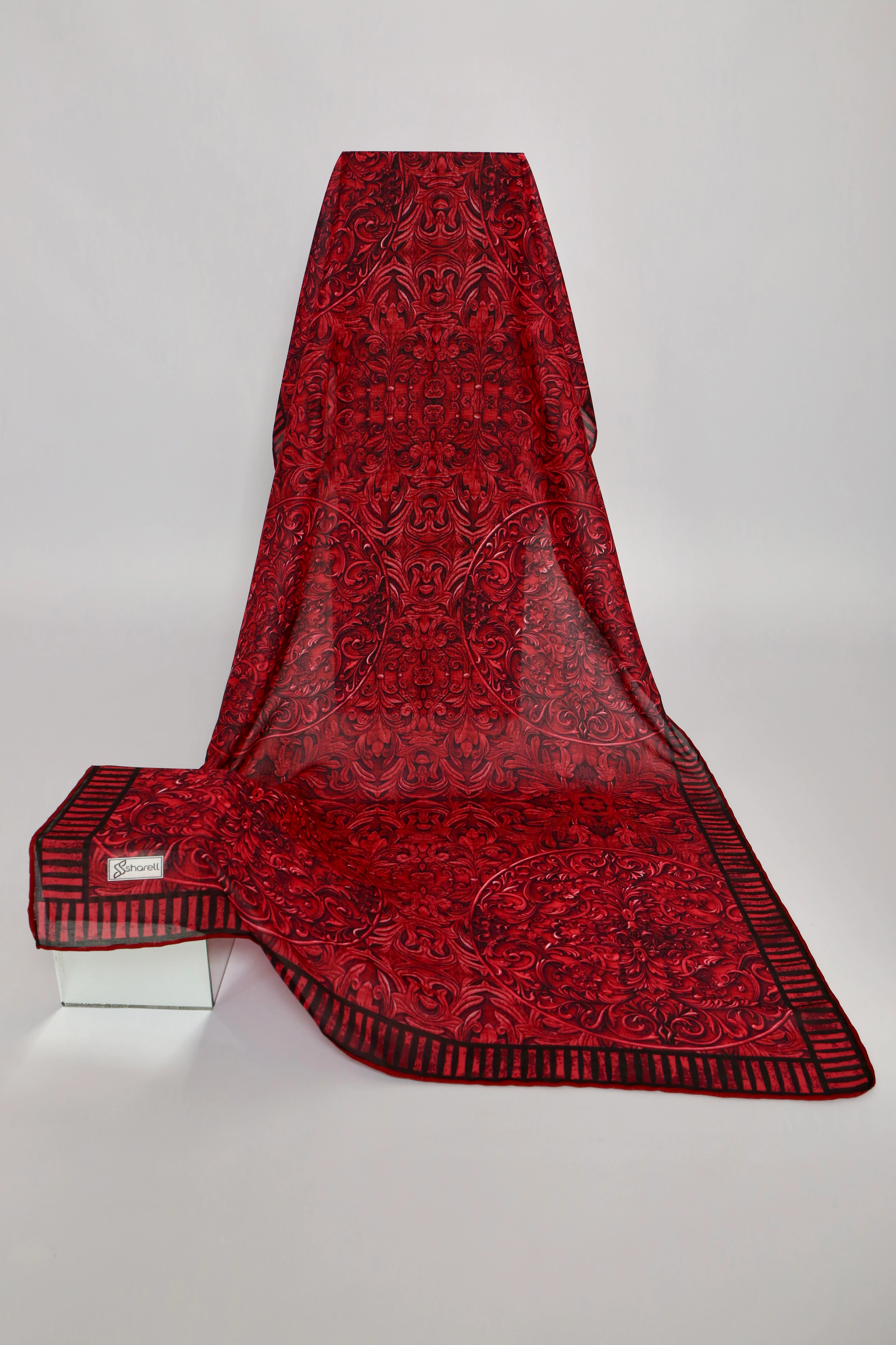 İMPERİAL DESEN RİBANA ŞAL