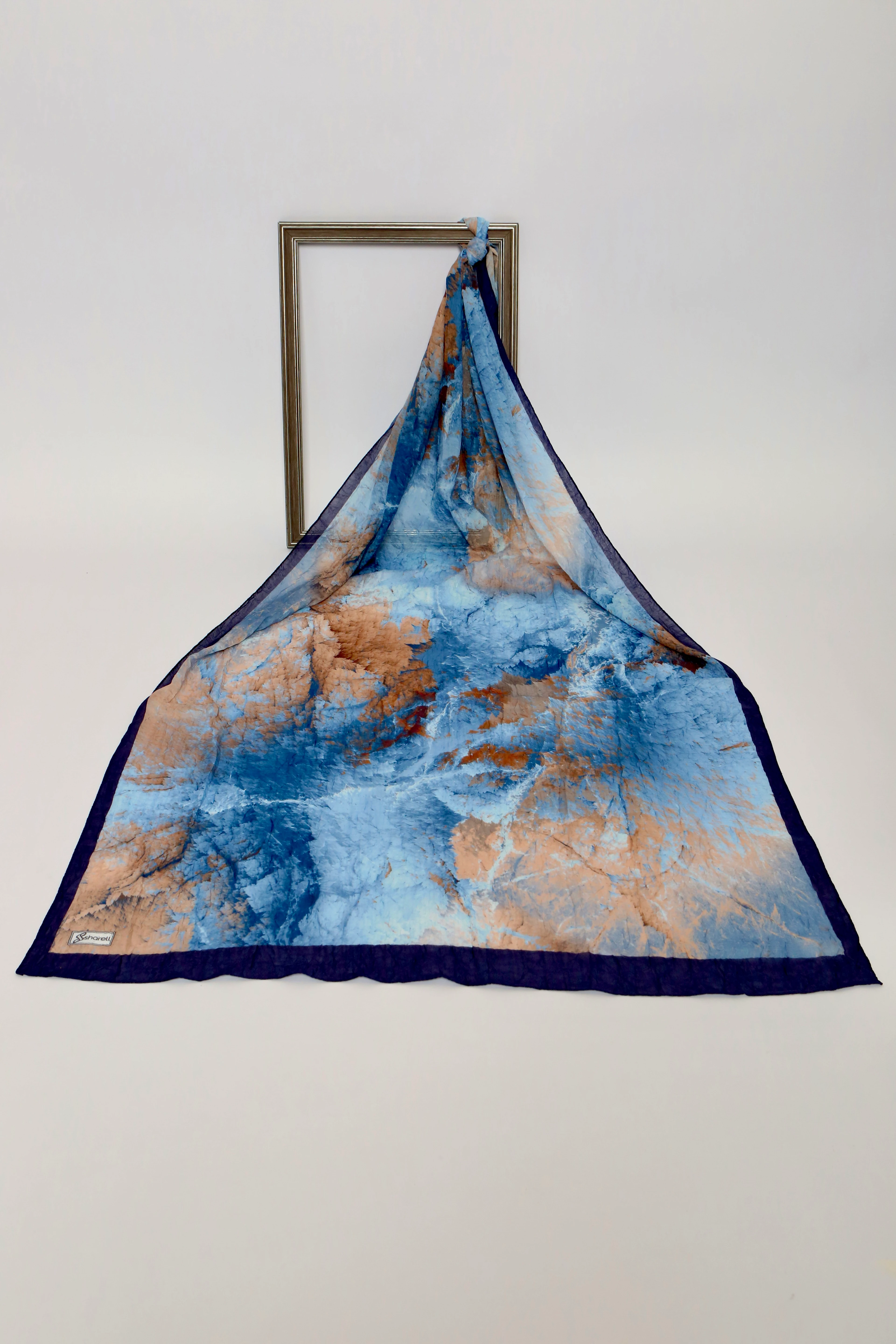 BAMBU KRAŞ ŞAL LACİVERT KOLEKSİYONU