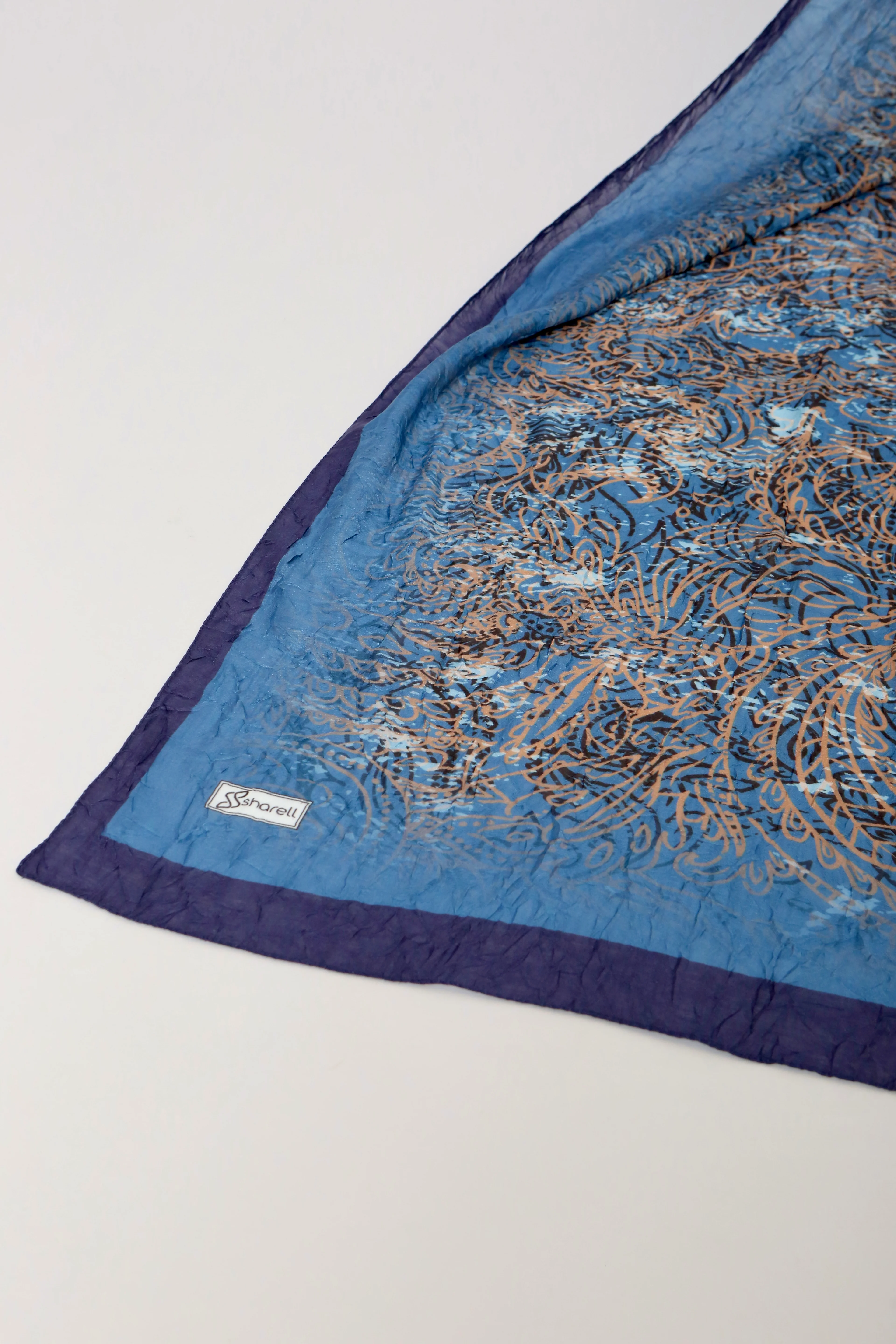 BAMBU KRAŞ ŞAL LACİVERT KOLEKSİYONU