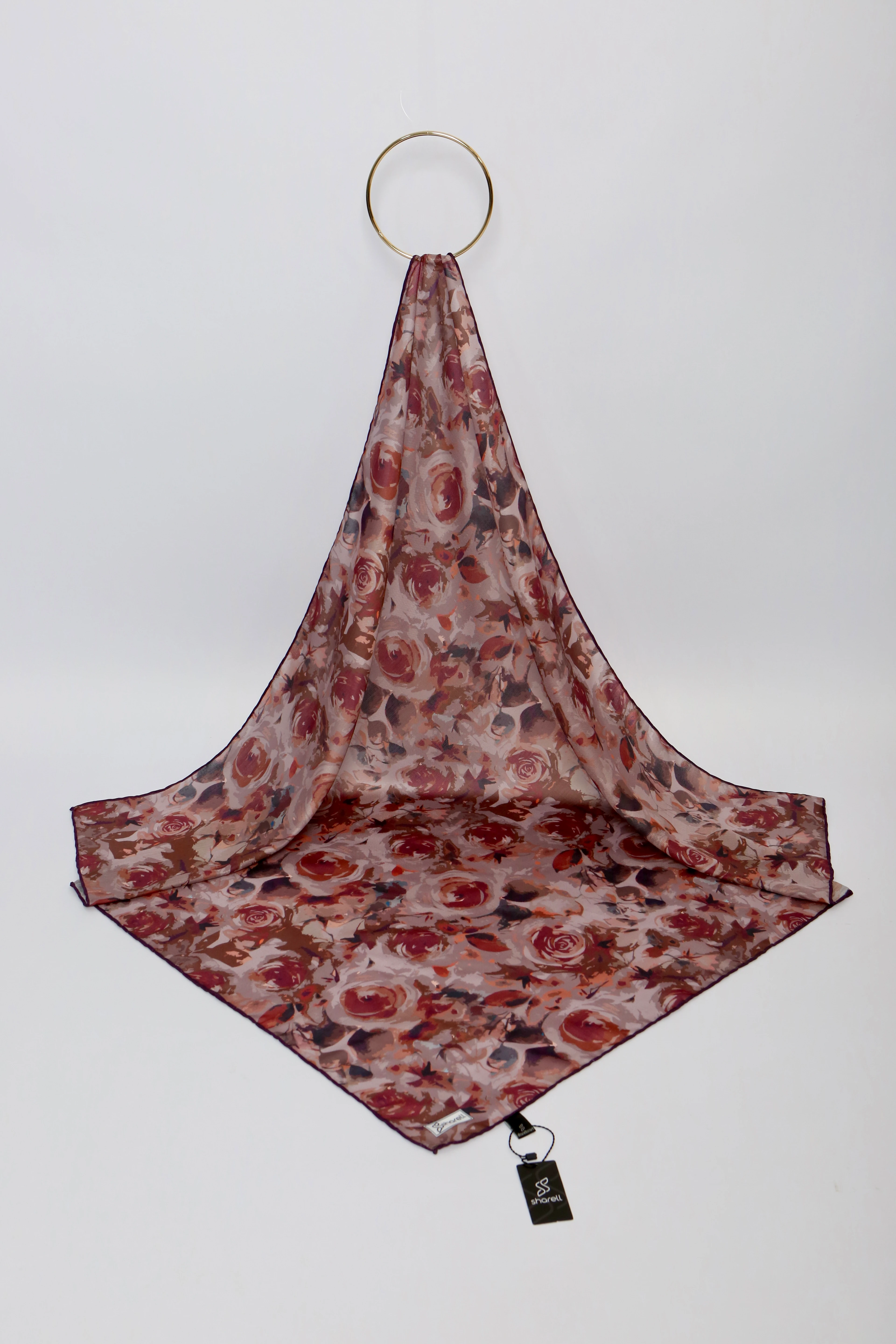 DE MORE EŞARP ROSE SERİSİ MÜRDÜM