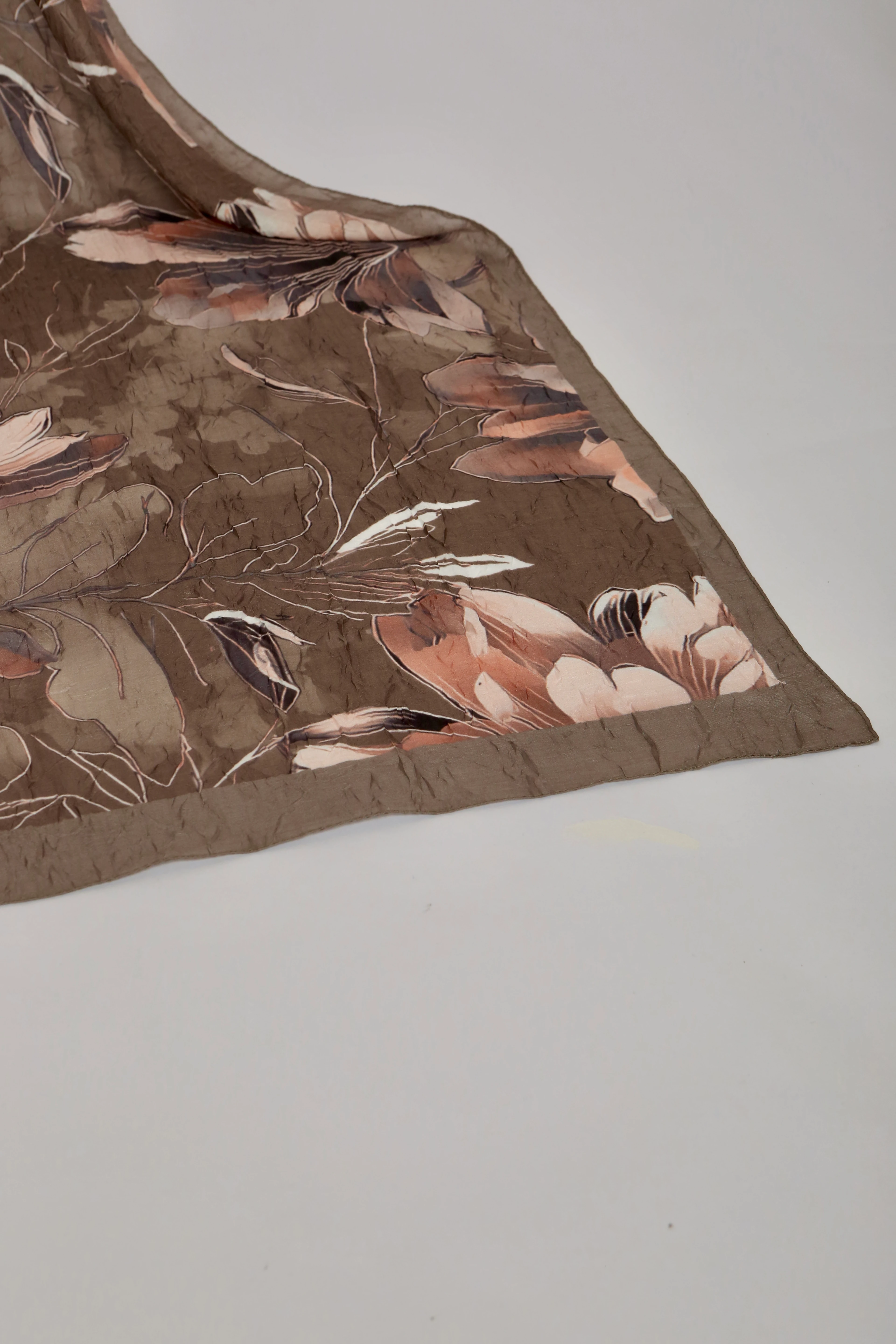 FLORA DESEN BAMBU KRAŞ ŞAL TOPRAK KAHVE