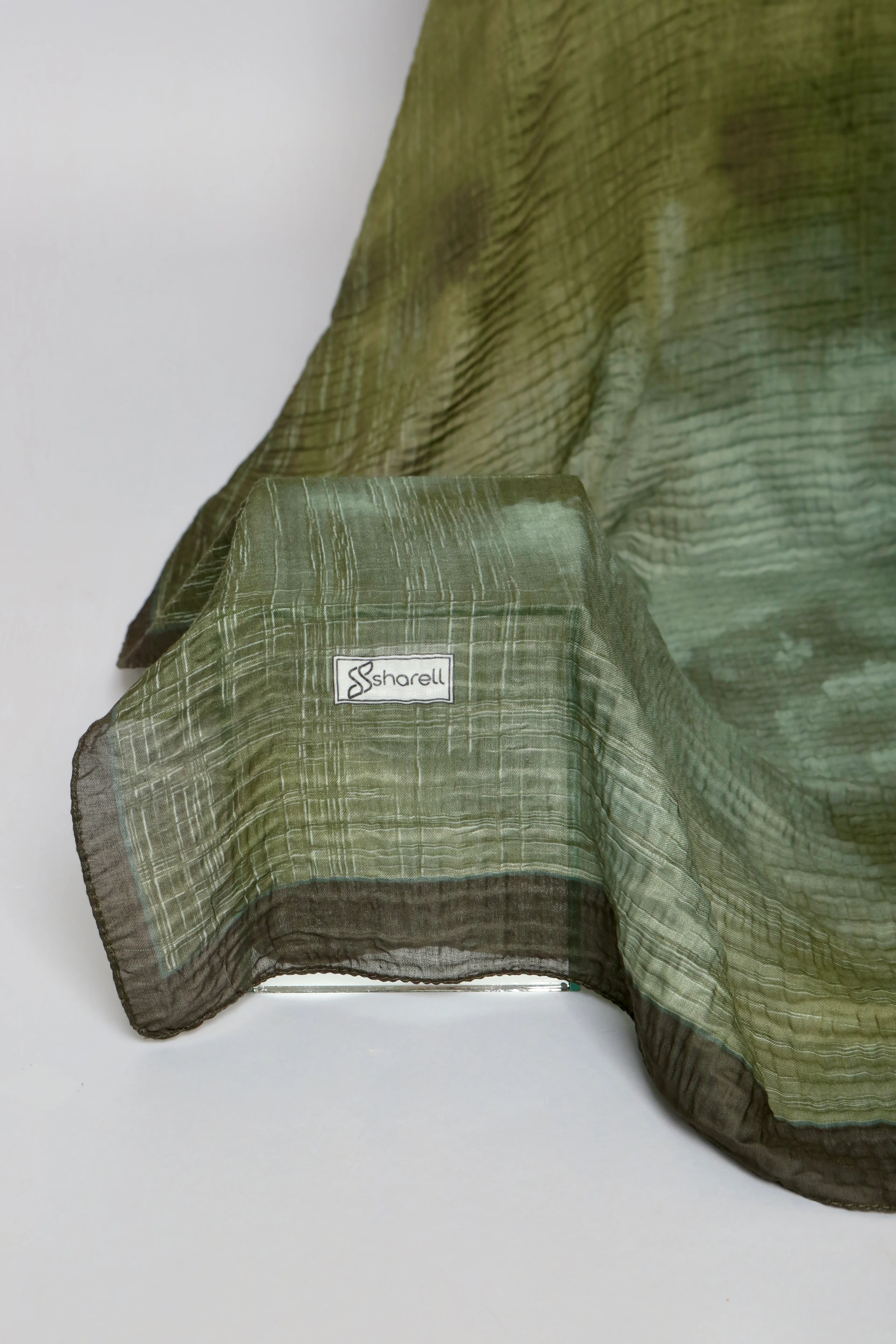 LUMEN DESEN MÜSLİN ŞAL HAKİ