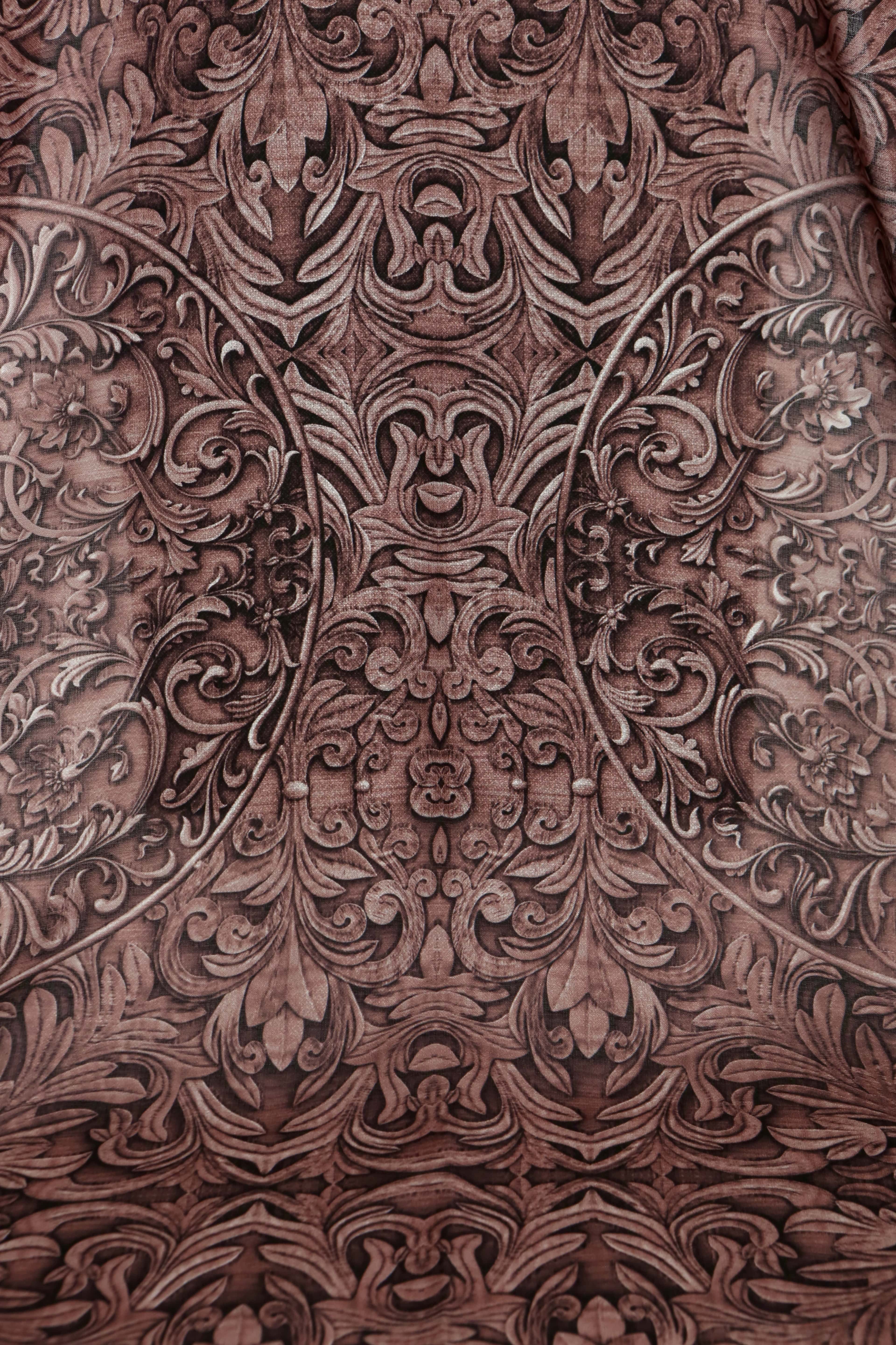 İMPERİAL DESEN RİBANA ŞAL