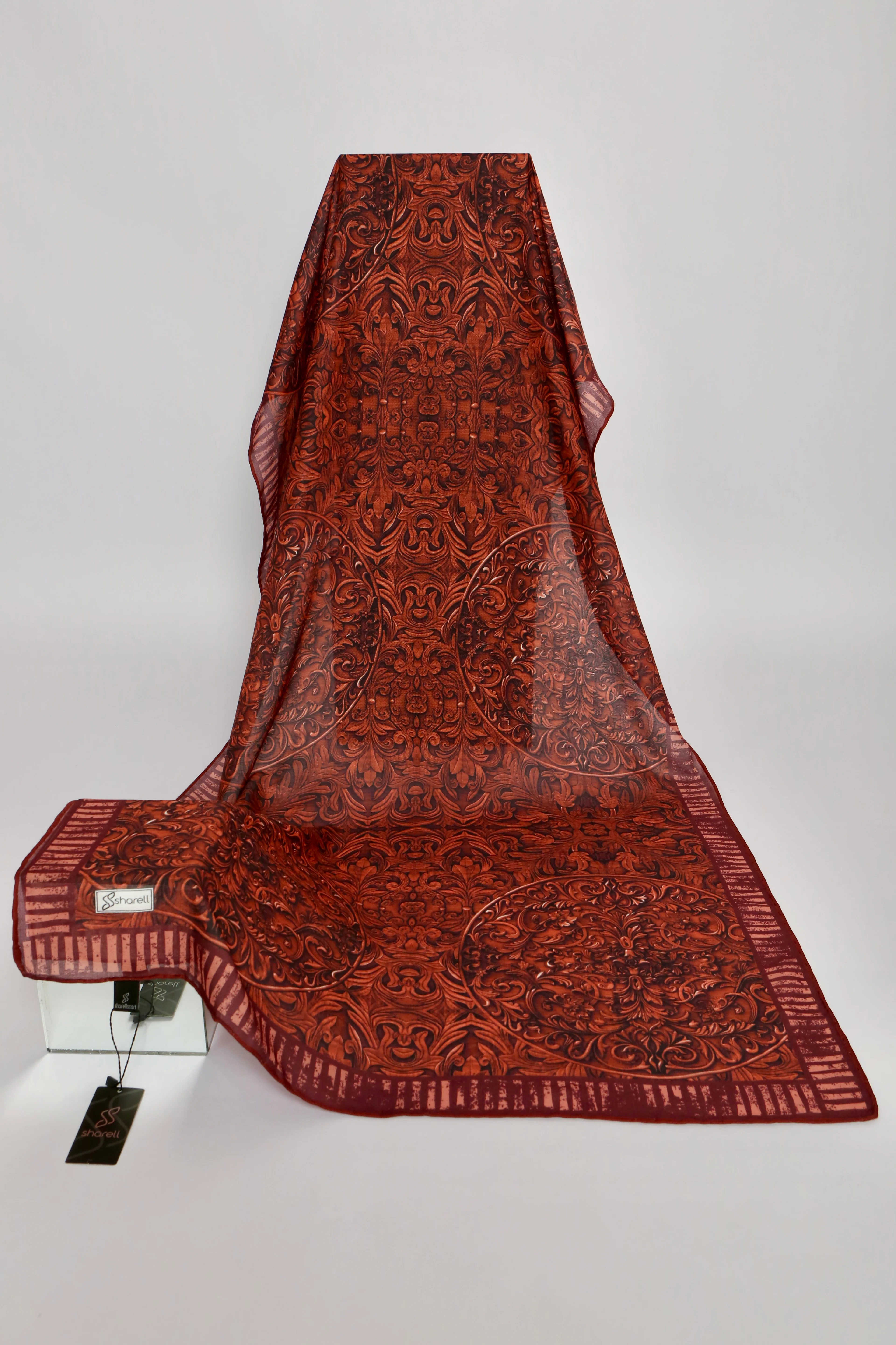 İMPERİAL DESEN RİBANA ŞAL