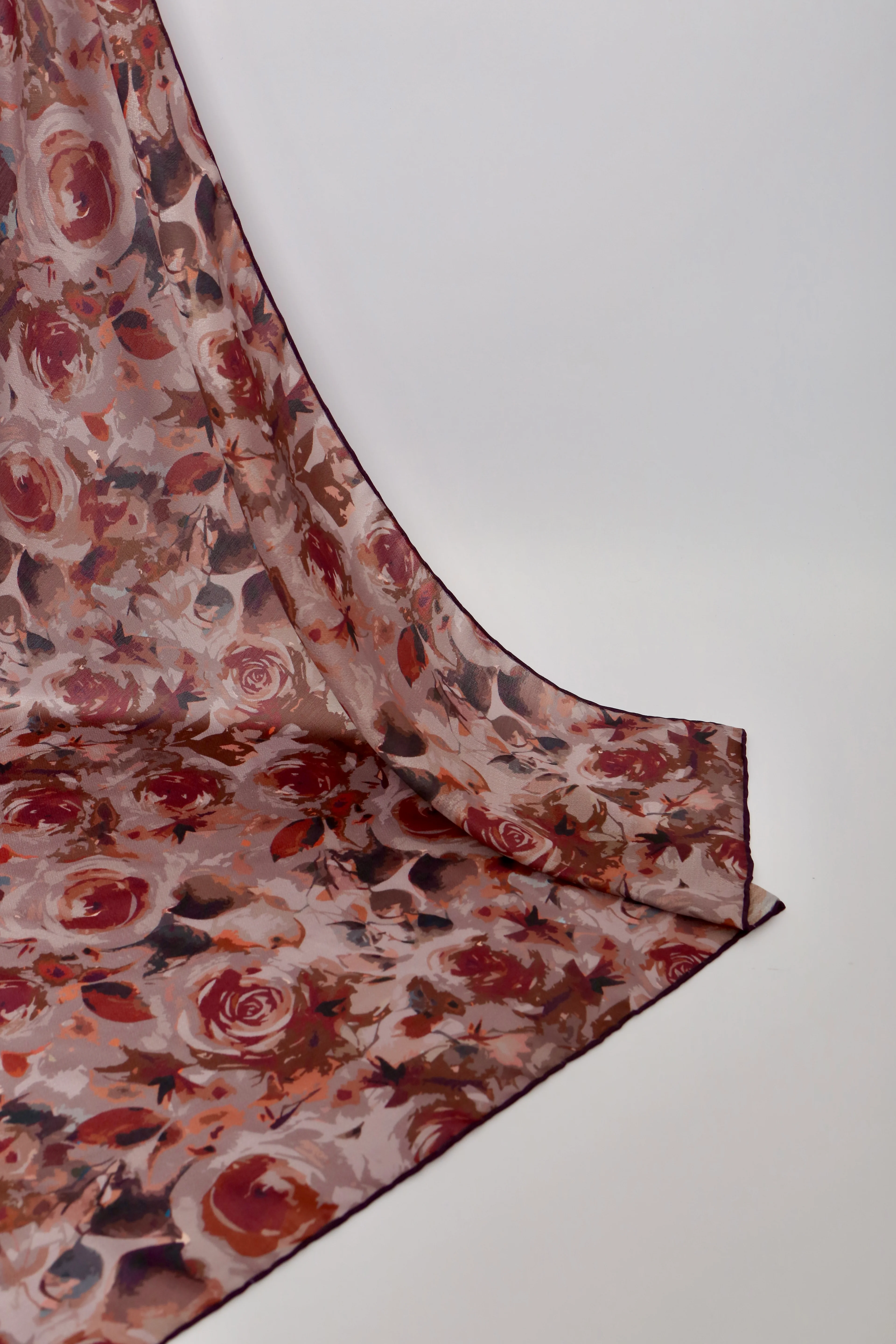 DE MORE EŞARP ROSE SERİSİ MÜRDÜM