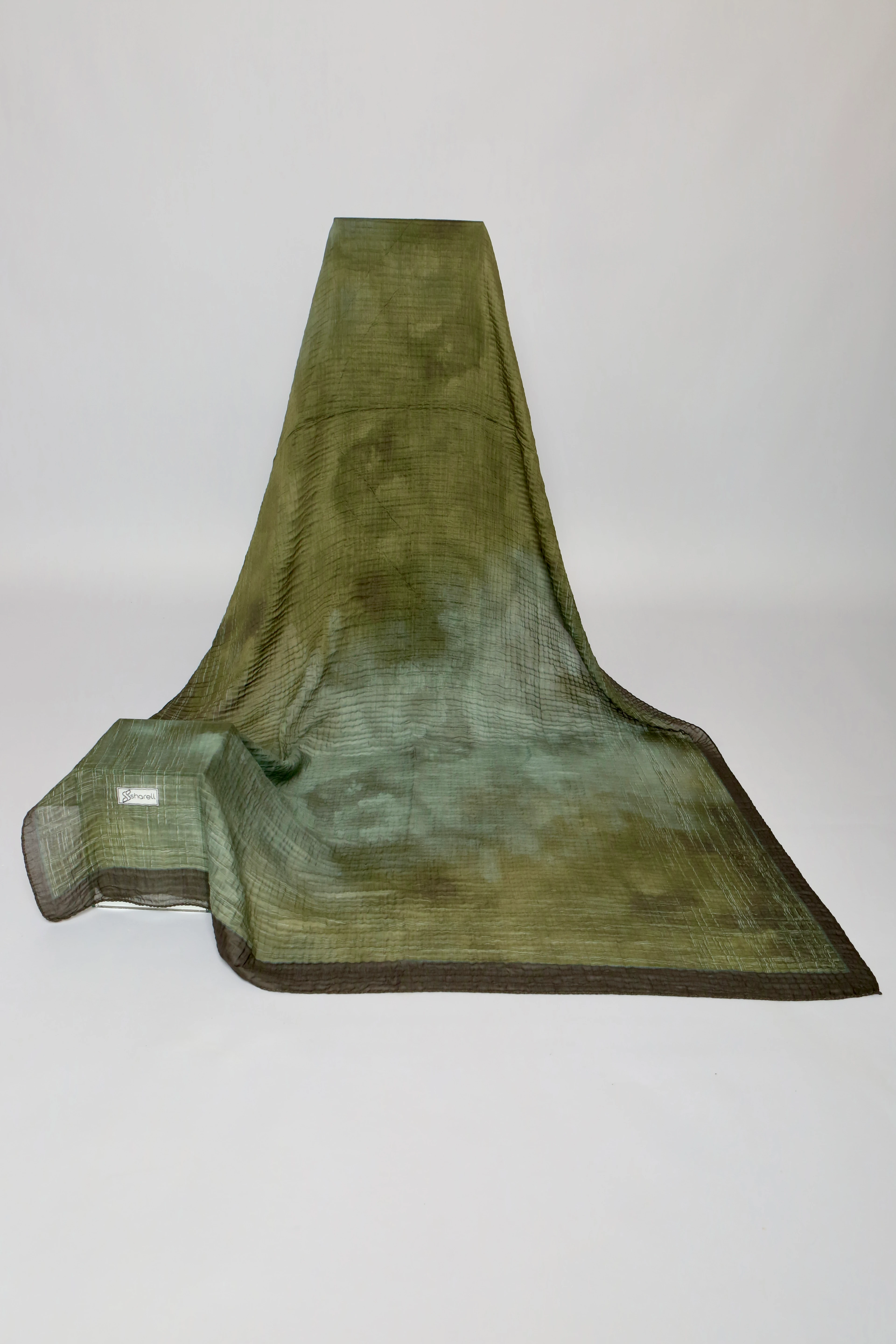 LUMEN DESEN MÜSLİN ŞAL HAKİ