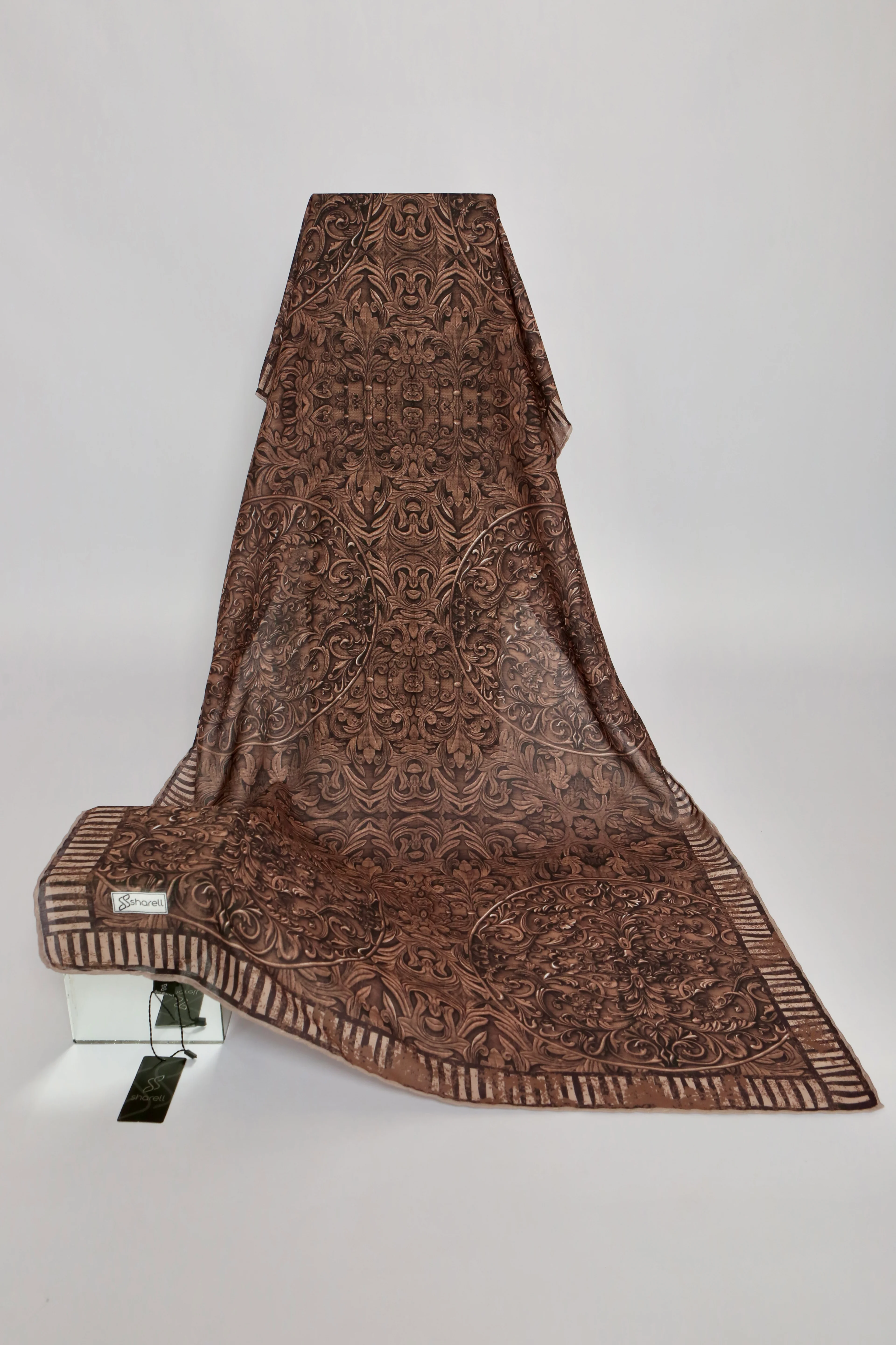 İMPERİAL DESEN RİBANA ŞAL