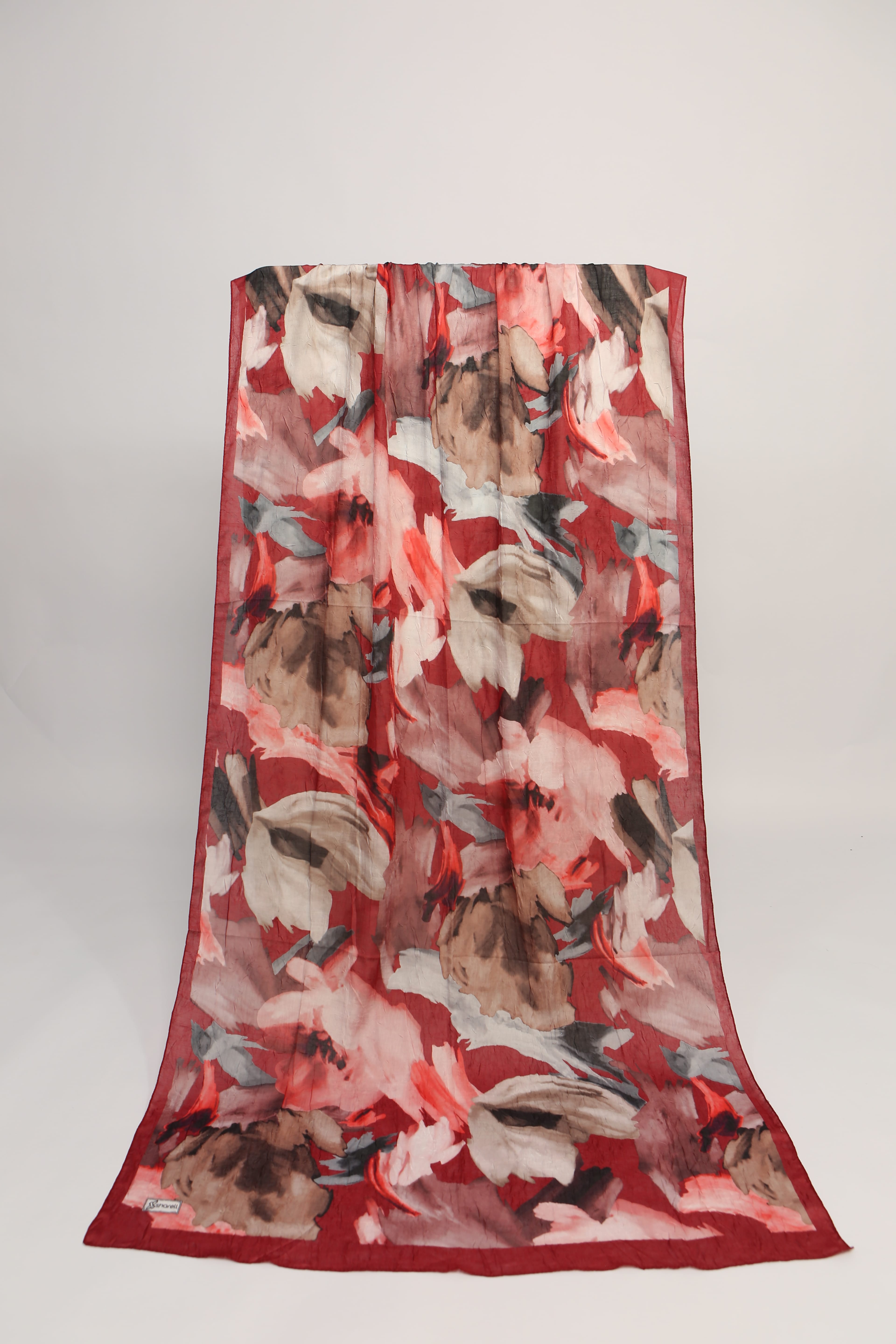 SHARELL BLOOMİNG CANVAS DESEN BAMBU KRAŞ ŞAL